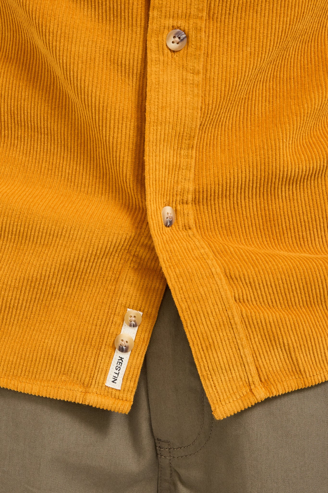 Kestin | Dirleton Shirt Saffron | Maplestore