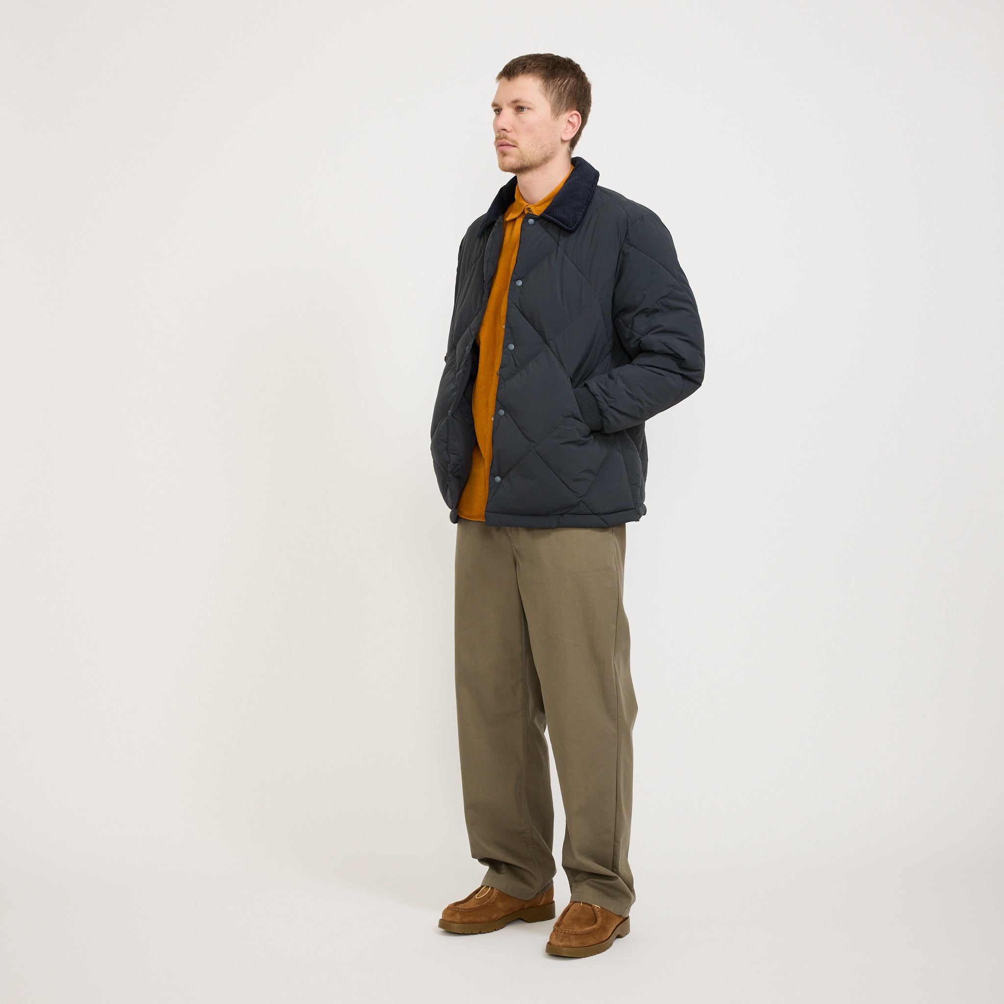 Kestin | Dunbar Padded Jacket Charcoal | Maplestore