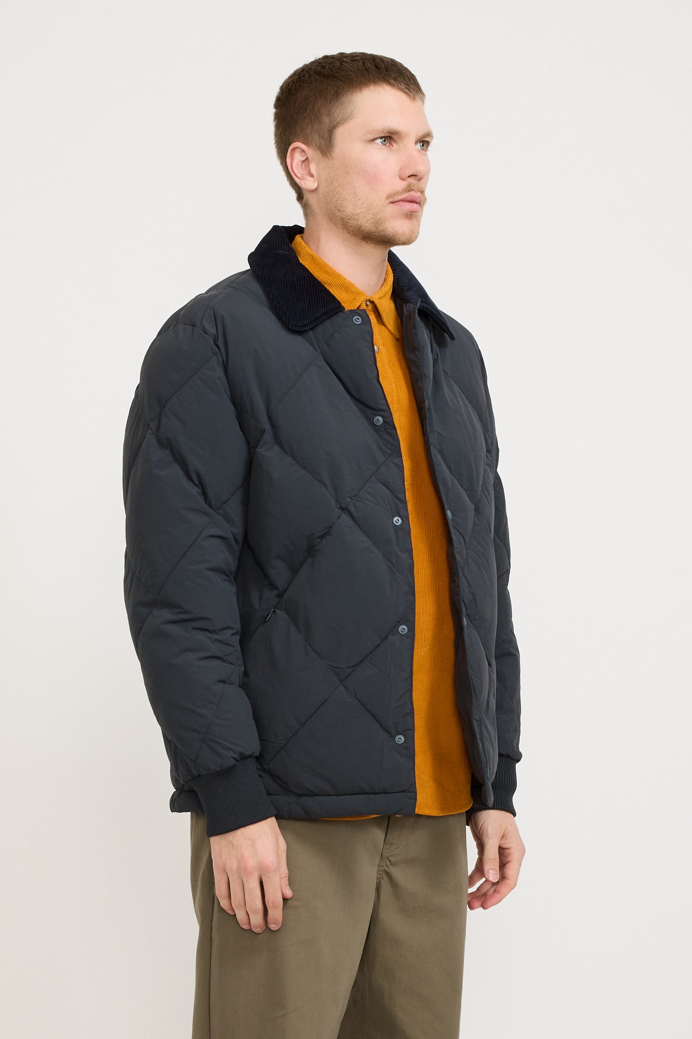 Kestin | Dunbar Padded Jacket Charcoal | Maplestore