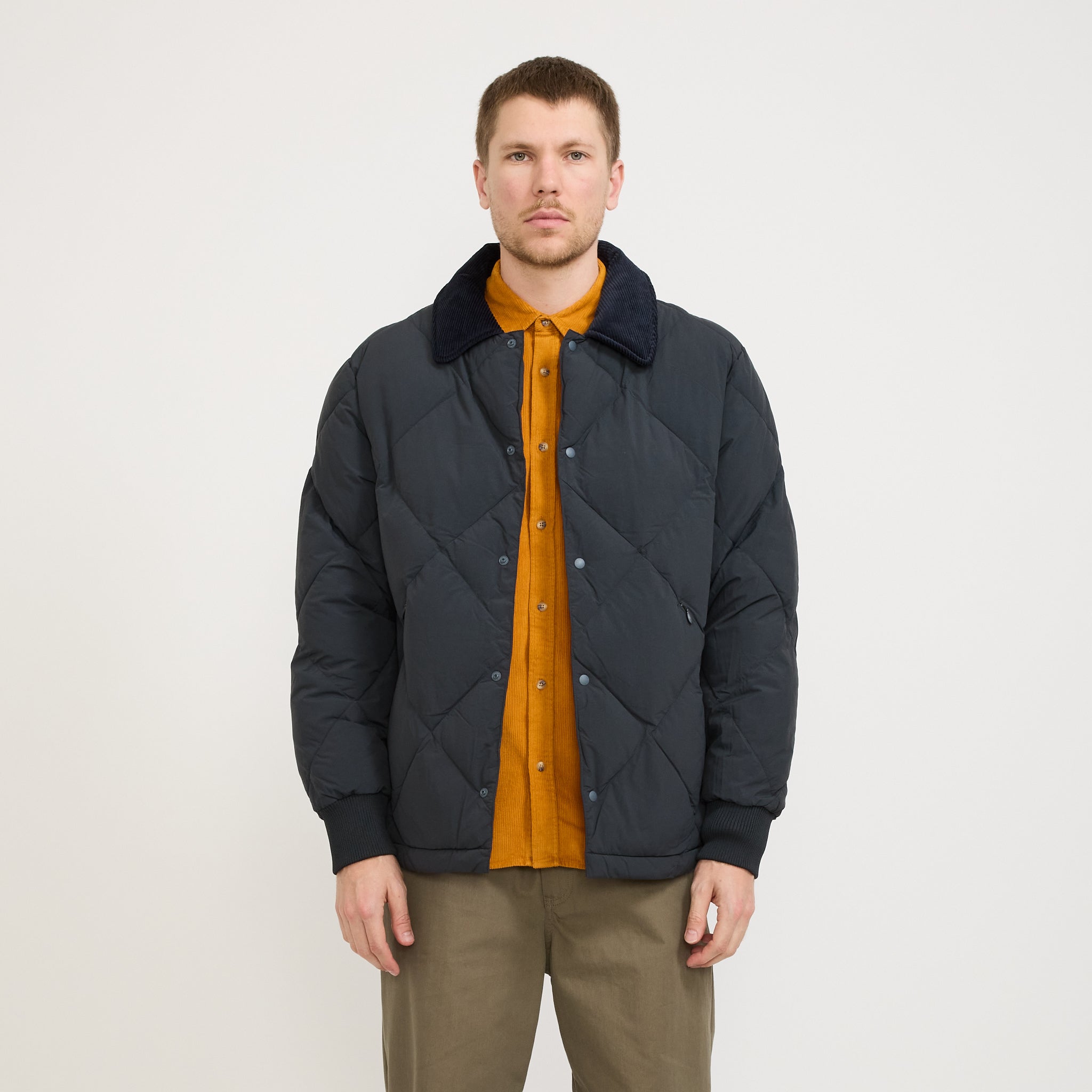 Kestin | Dunbar Padded Jacket Charcoal | Maplestore