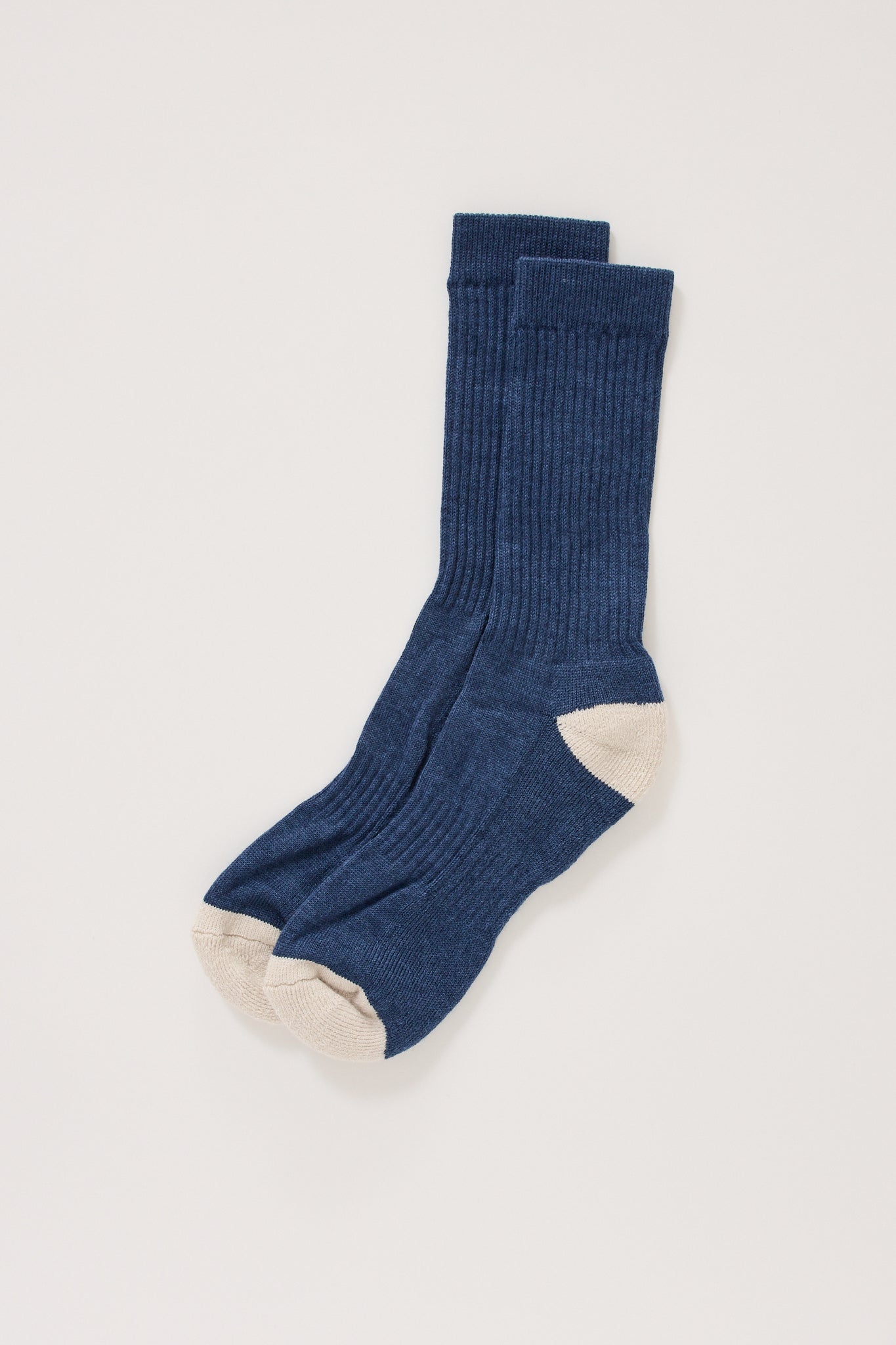 Kestin | Elgin Wool Sock Scotch Blue/Ecru | Maplestore