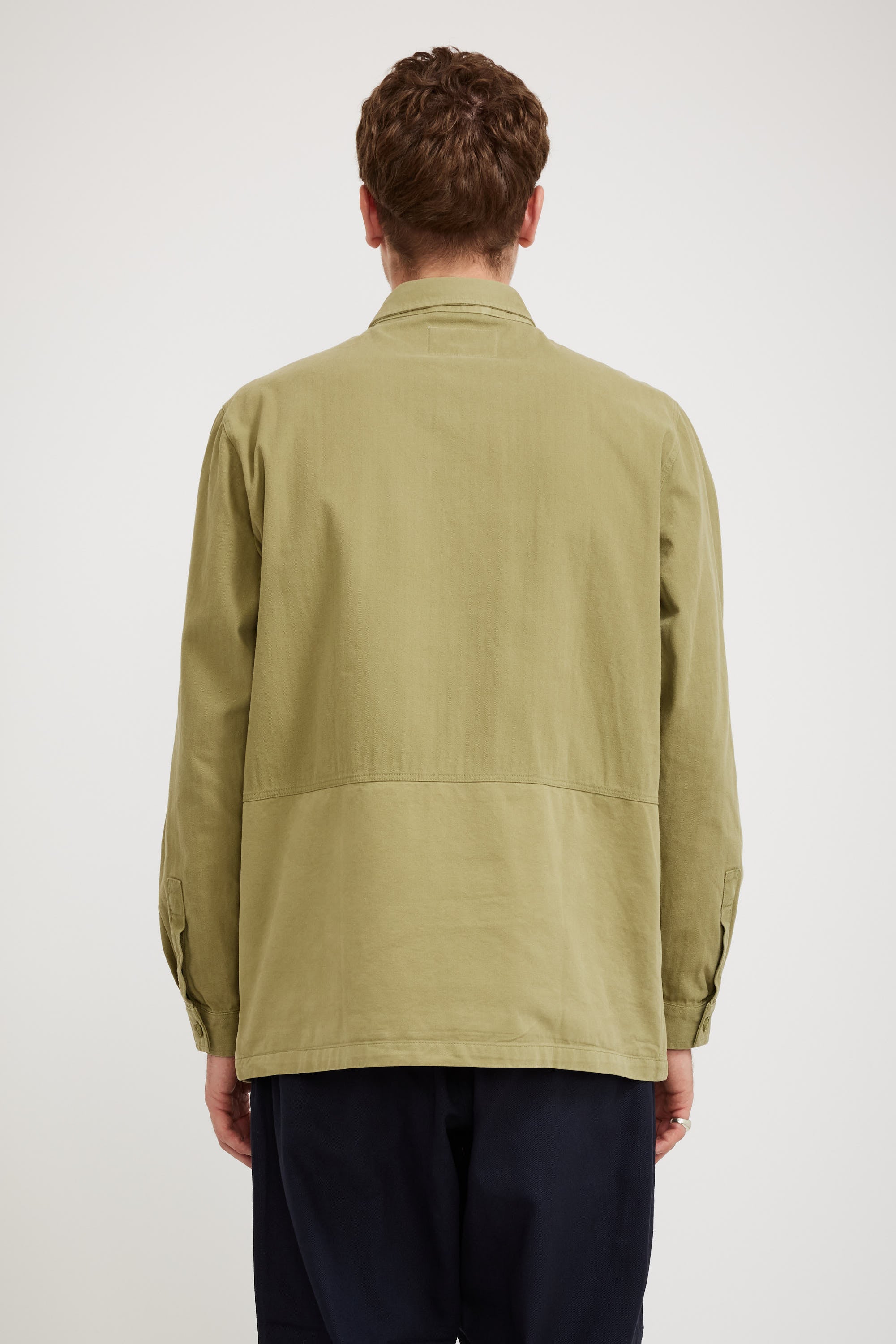 Kestin | Rosyth Overshirt in Light Military | Maplestore