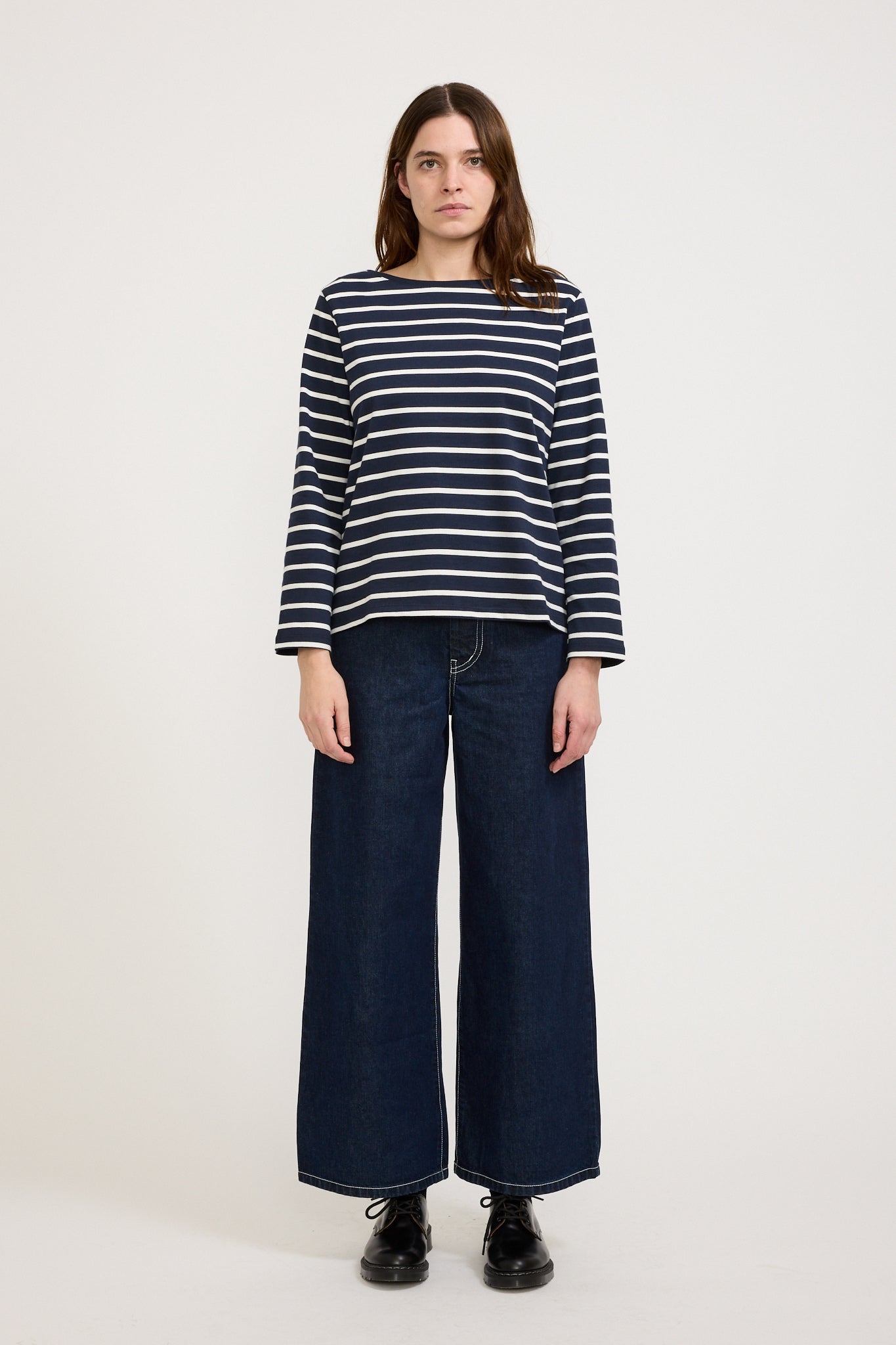 Kowtow | Breton Top Navy Breton | Maplestore