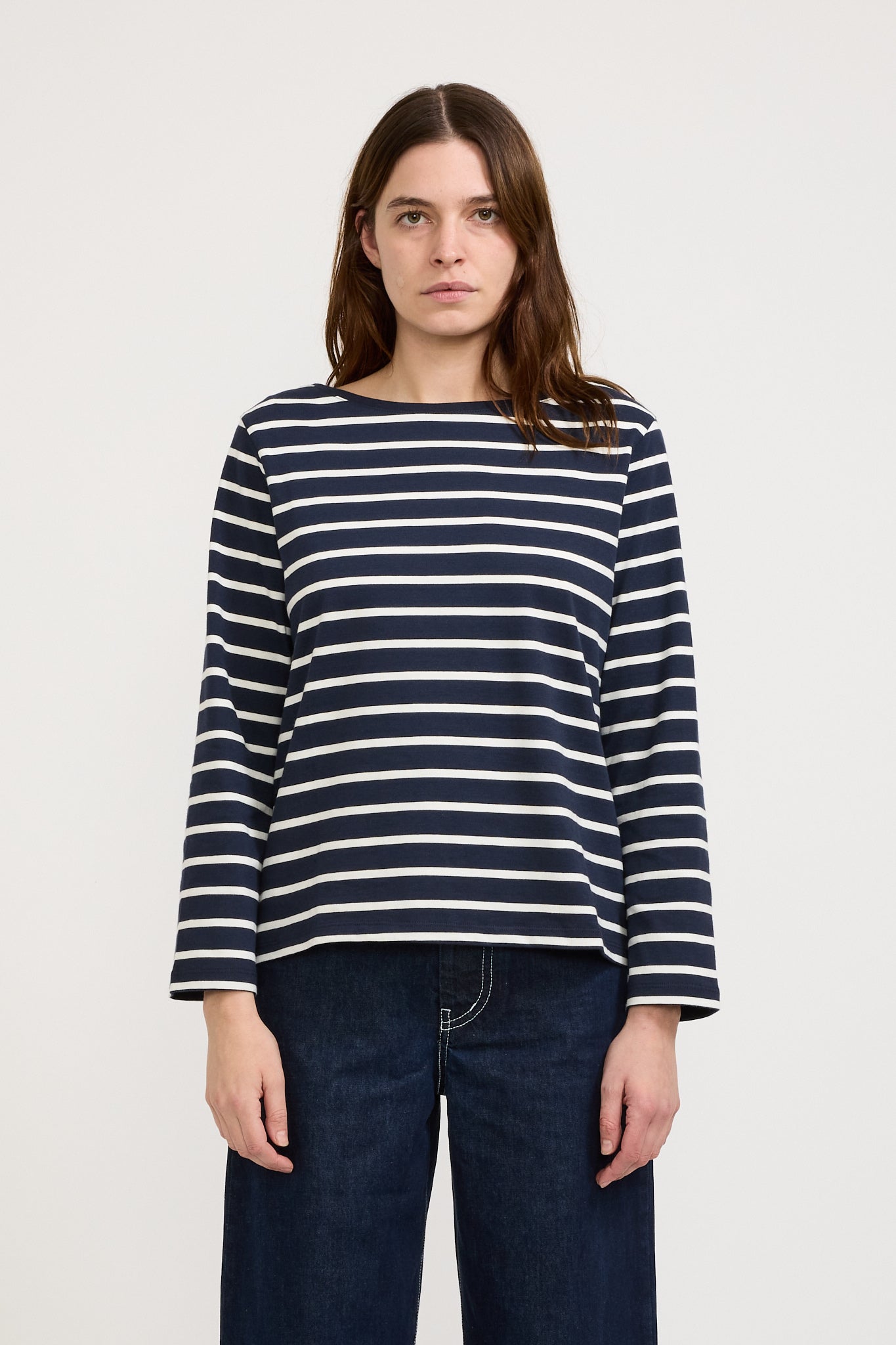 Kowtow | Breton Top Navy Breton | Maplestore