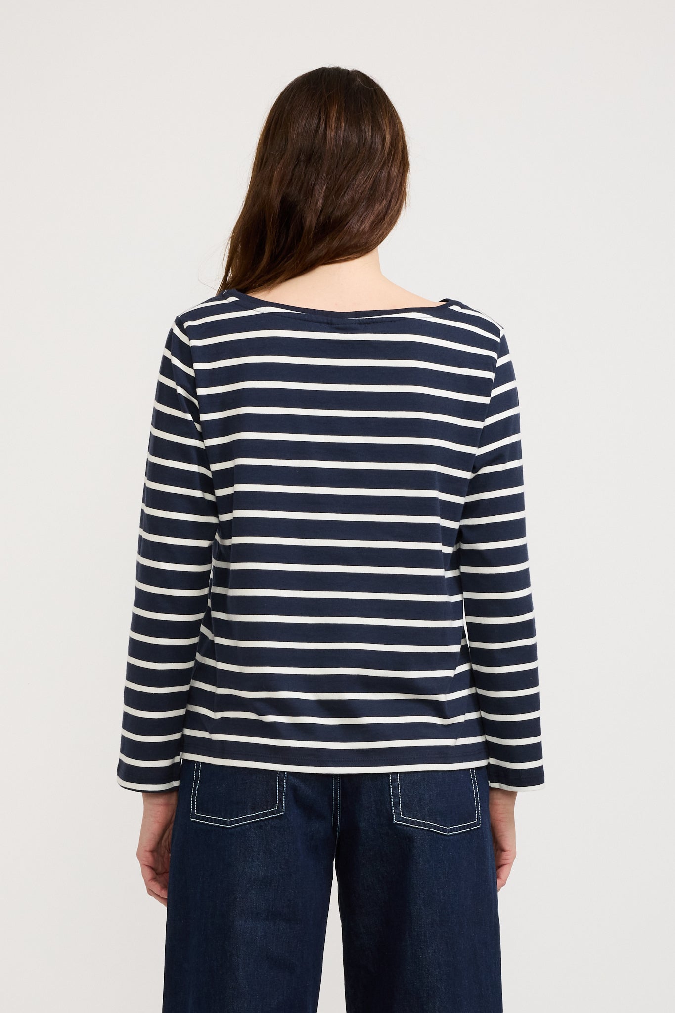 Kowtow | Breton Top Navy Breton | Maplestore