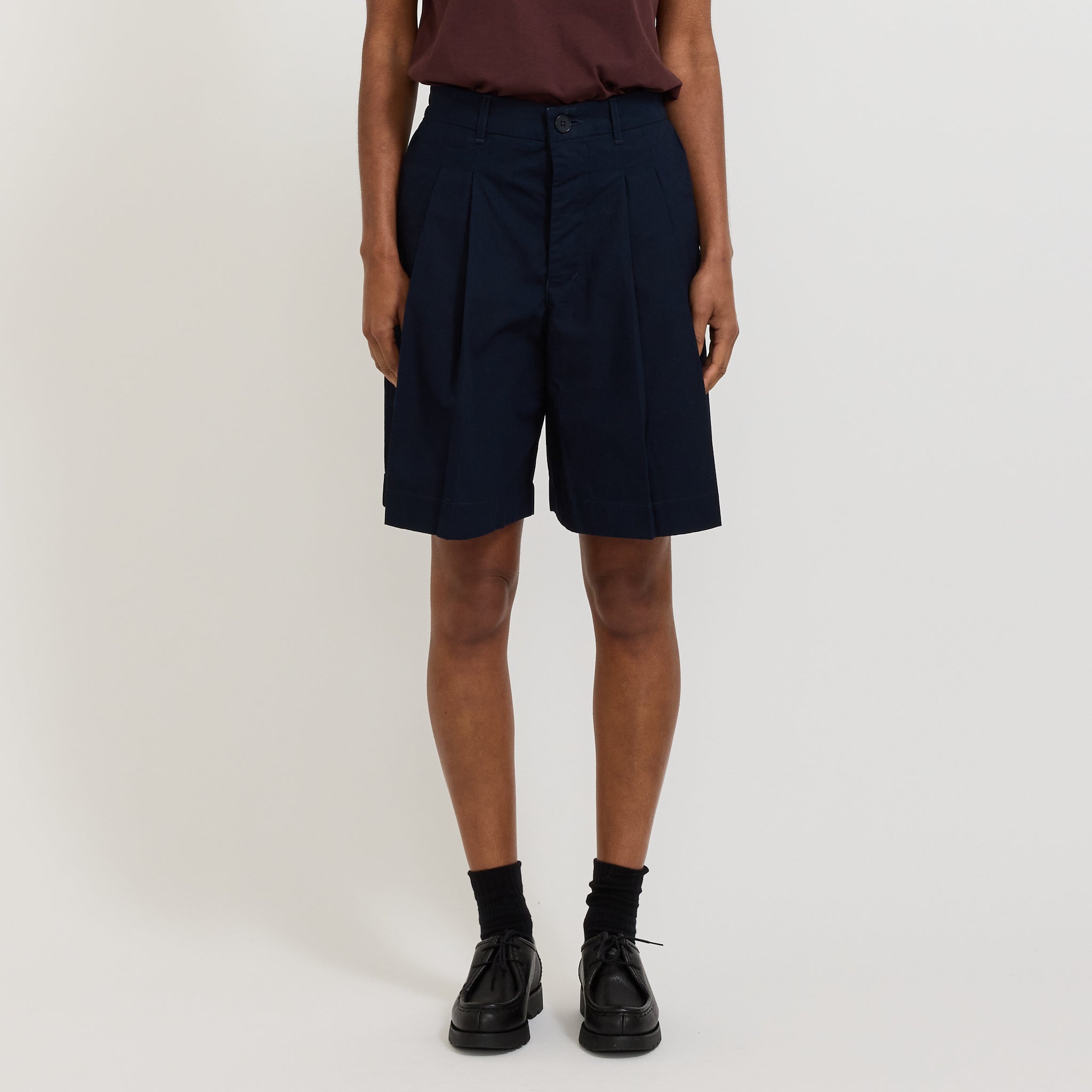 Kowtow | Carter Shorts Evening Navy | Maplestore