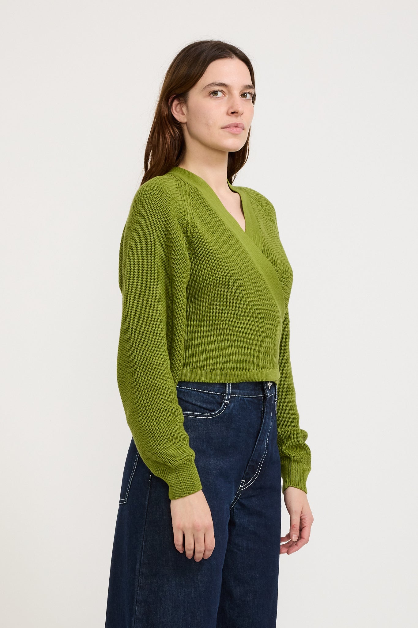 Kowtow | Composure Cardigan Leaf | Maplestore