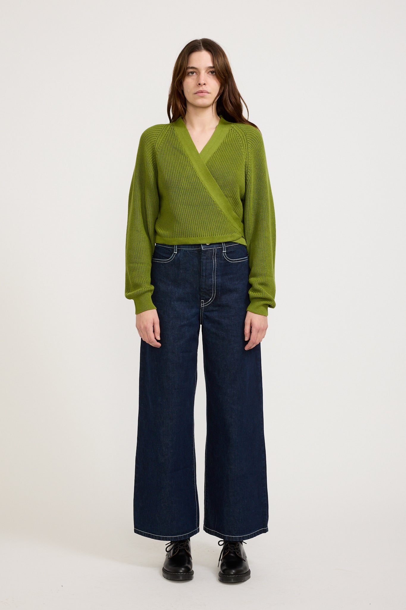 Kowtow | Composure Cardigan Leaf | Maplestore