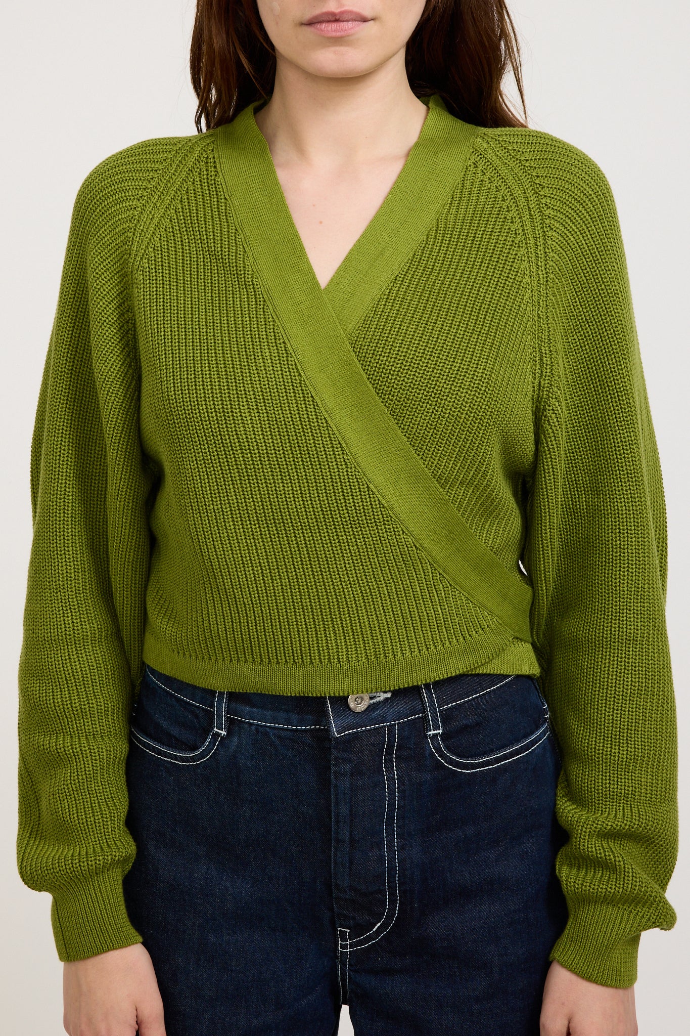 Kowtow | Composure Cardigan Leaf | Maplestore