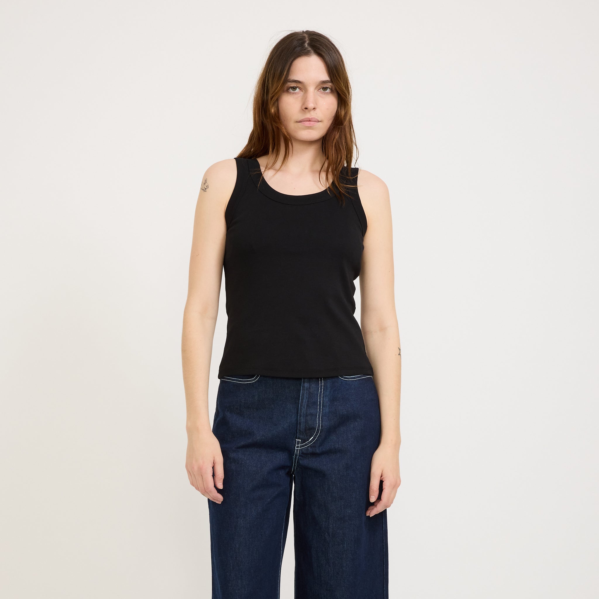 Everyday Singlet Black