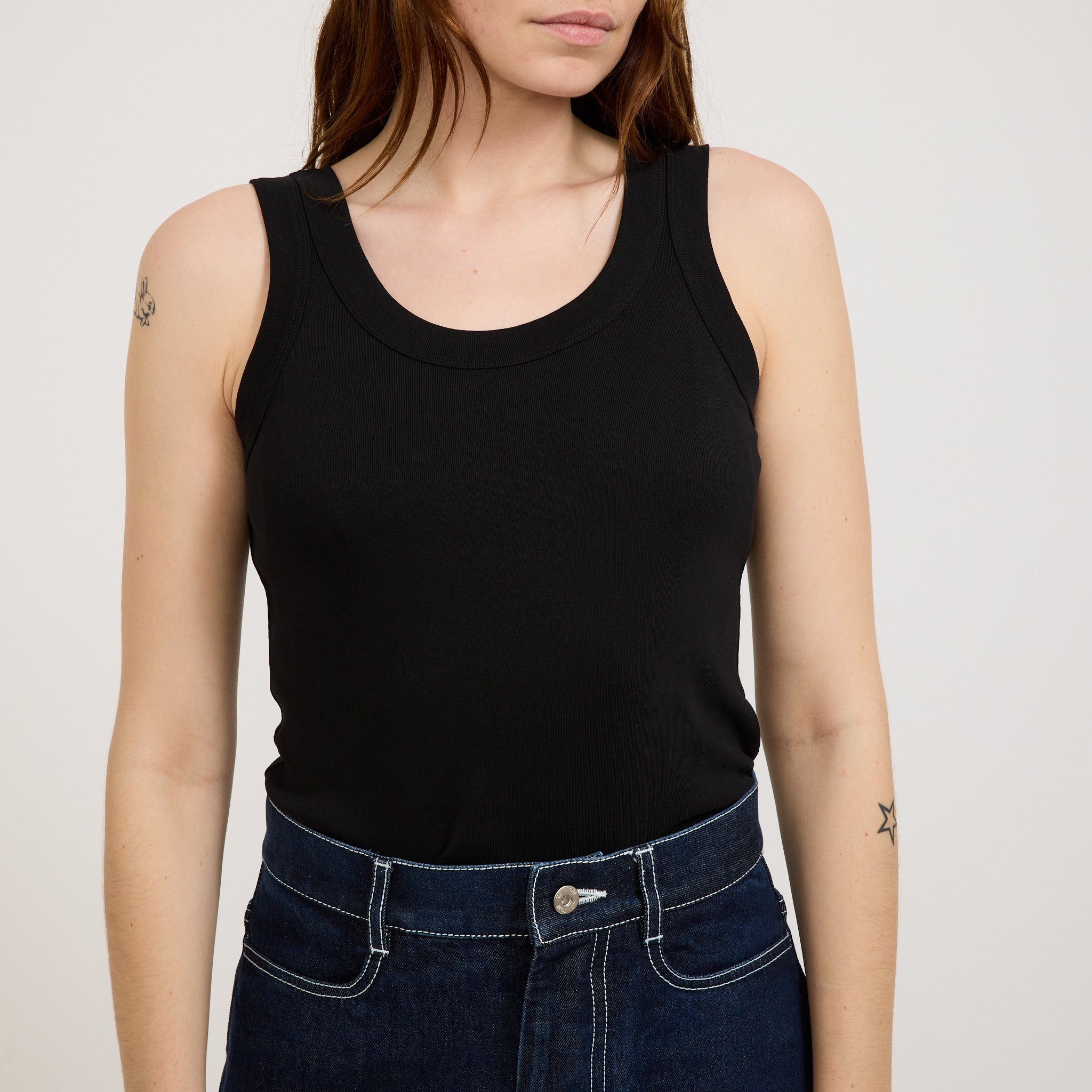 Everyday Singlet Black
