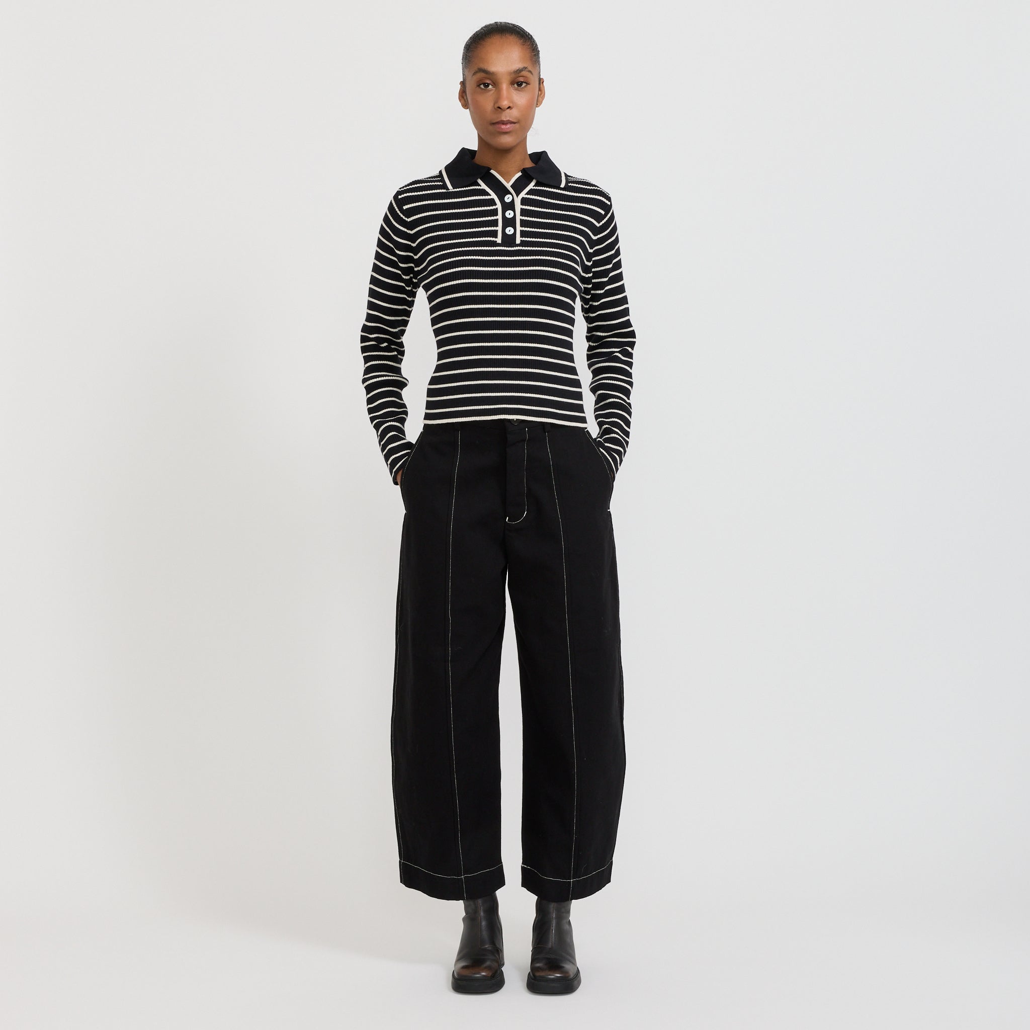 Kowtow | Mural Pant Black | Maplestore