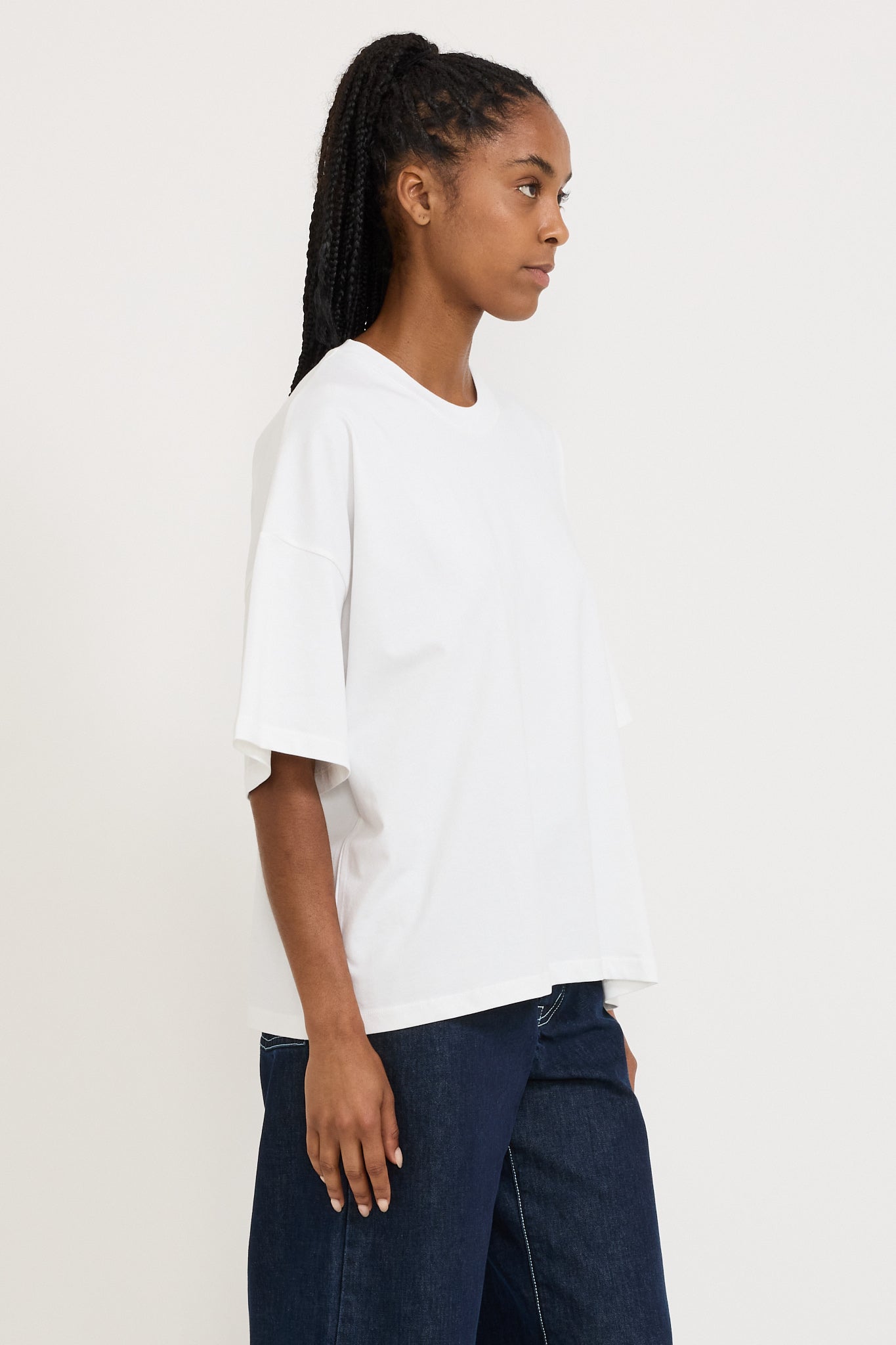 Kowtow | Oversized Boxy Tee White | Maplestore