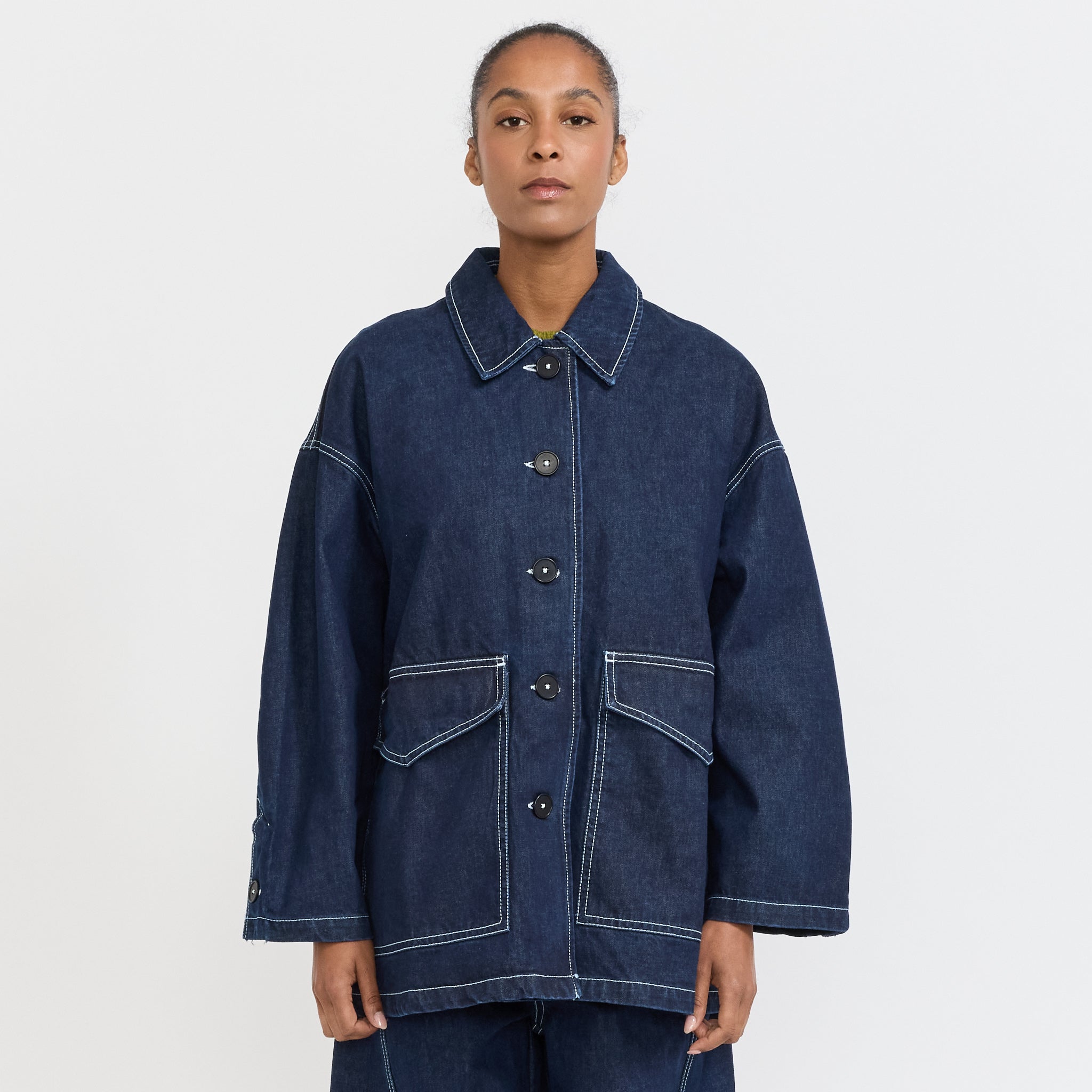 Portrait Jacket Indigo Denim