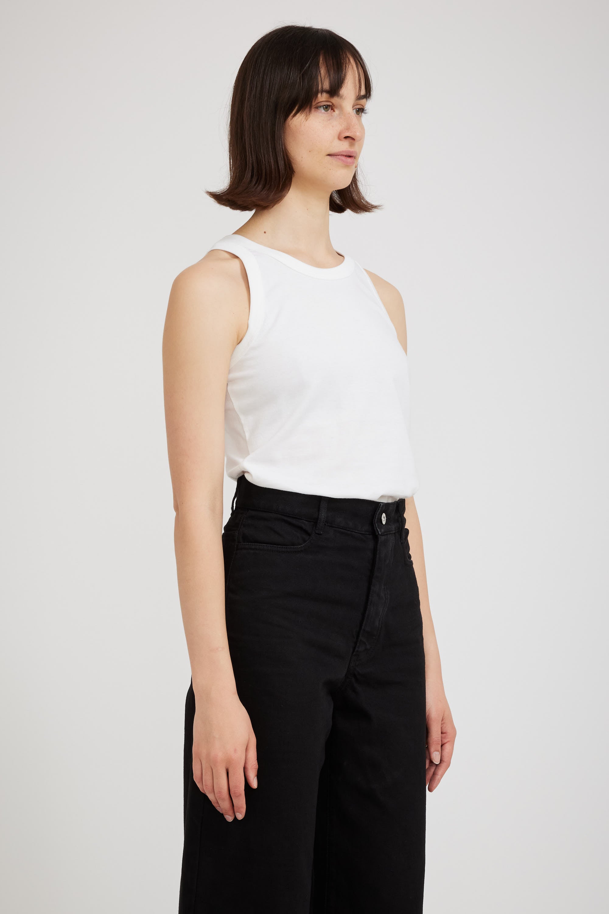 Kowtow | Racer Back Singlet White | Maplestore