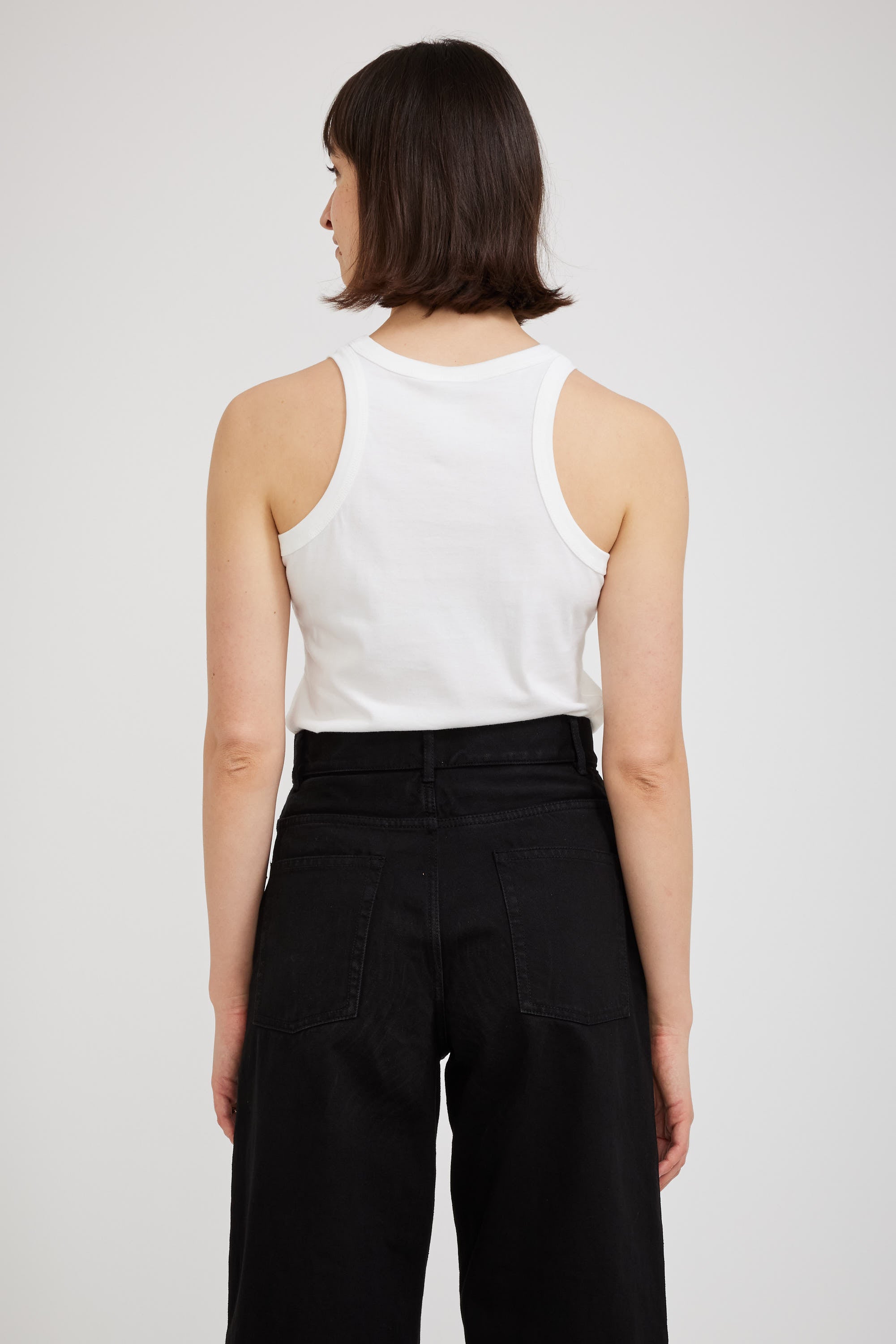 Kowtow | Racer Back Singlet White | Maplestore