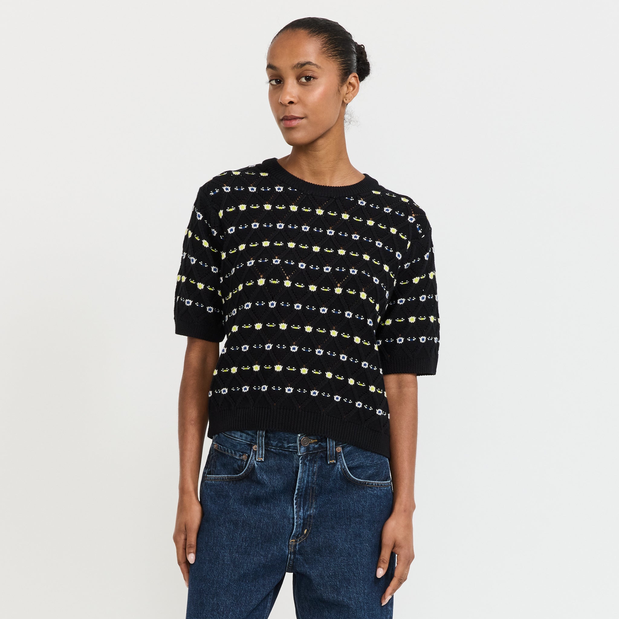 Rhode Top Daisy Jacquard