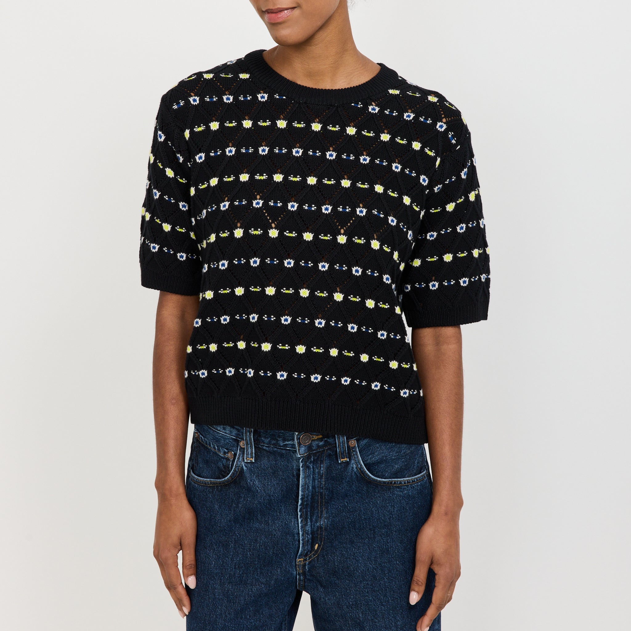 Rhode Top Daisy Jacquard
