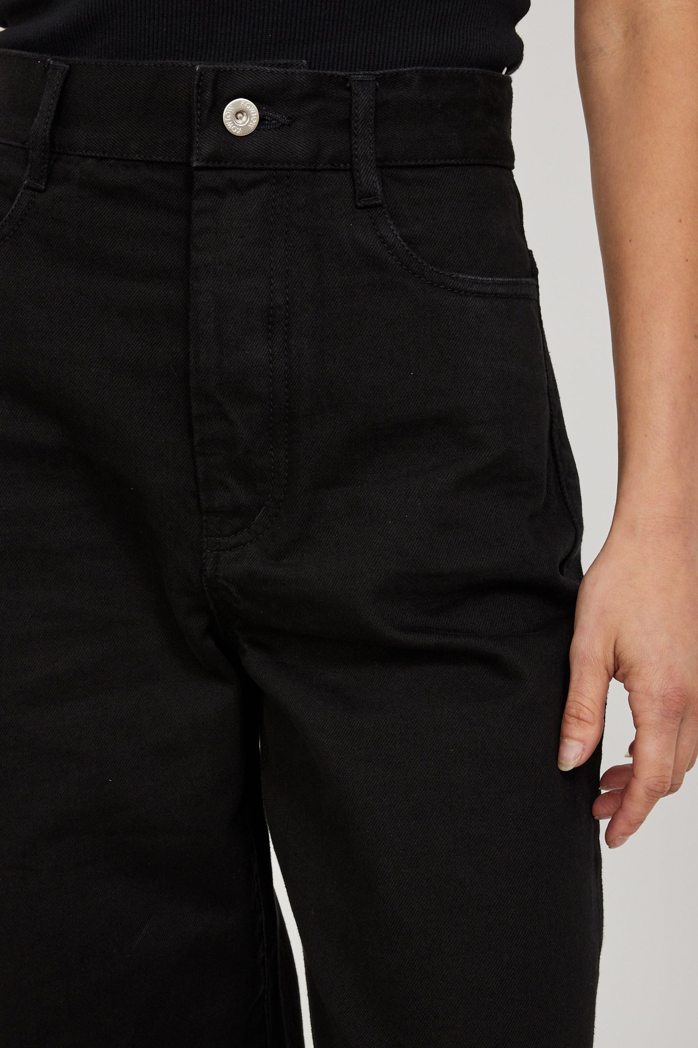 Kowtow | Sailor Jeans Black Denim | Maplestore