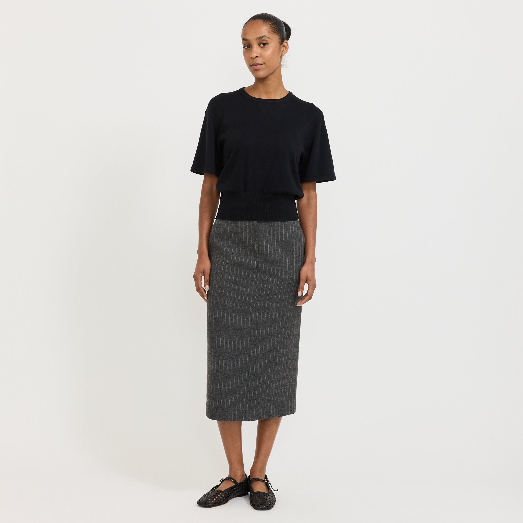 Silhouette Top Black