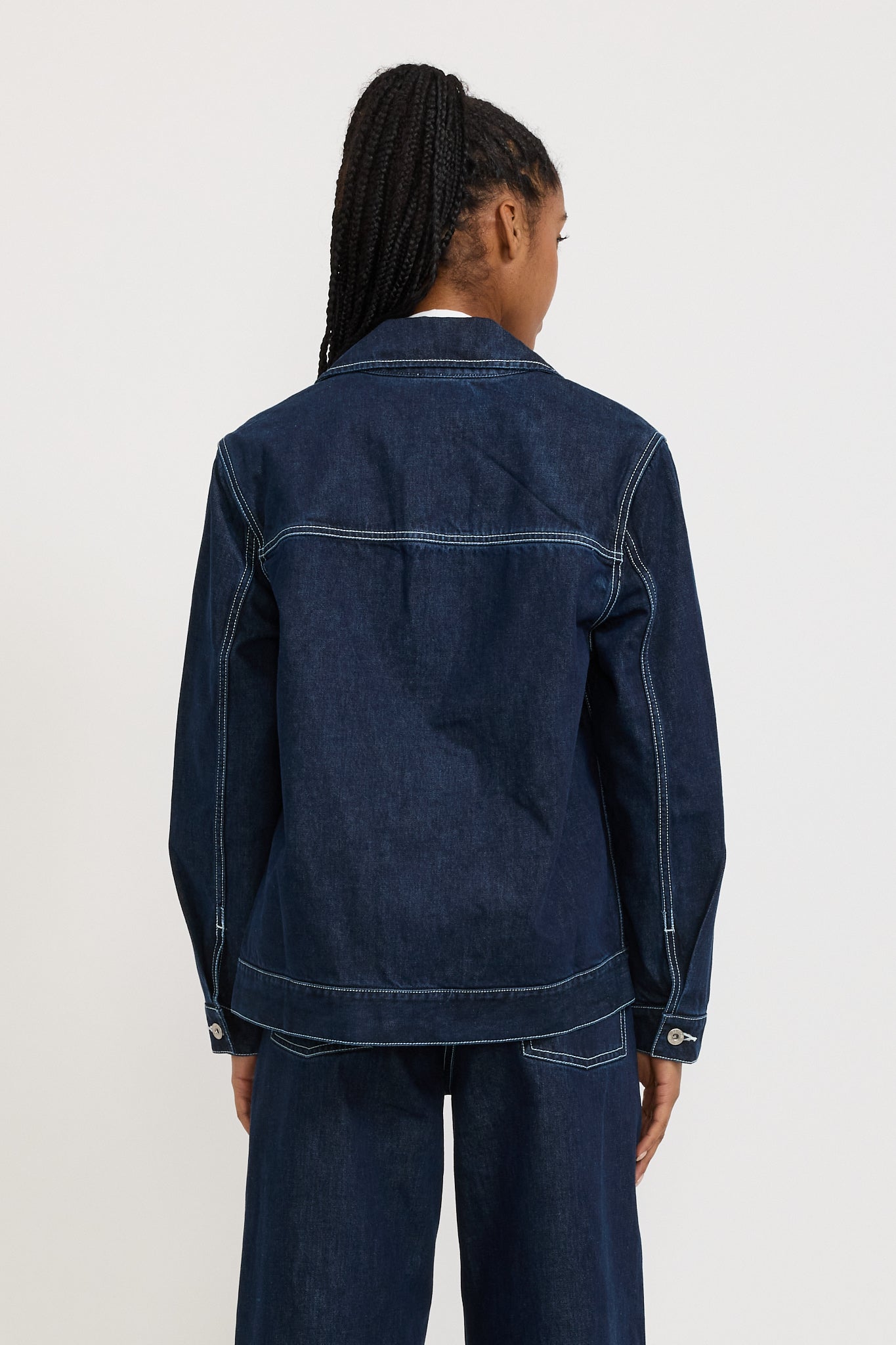 Worker Jacket Indigo Denim