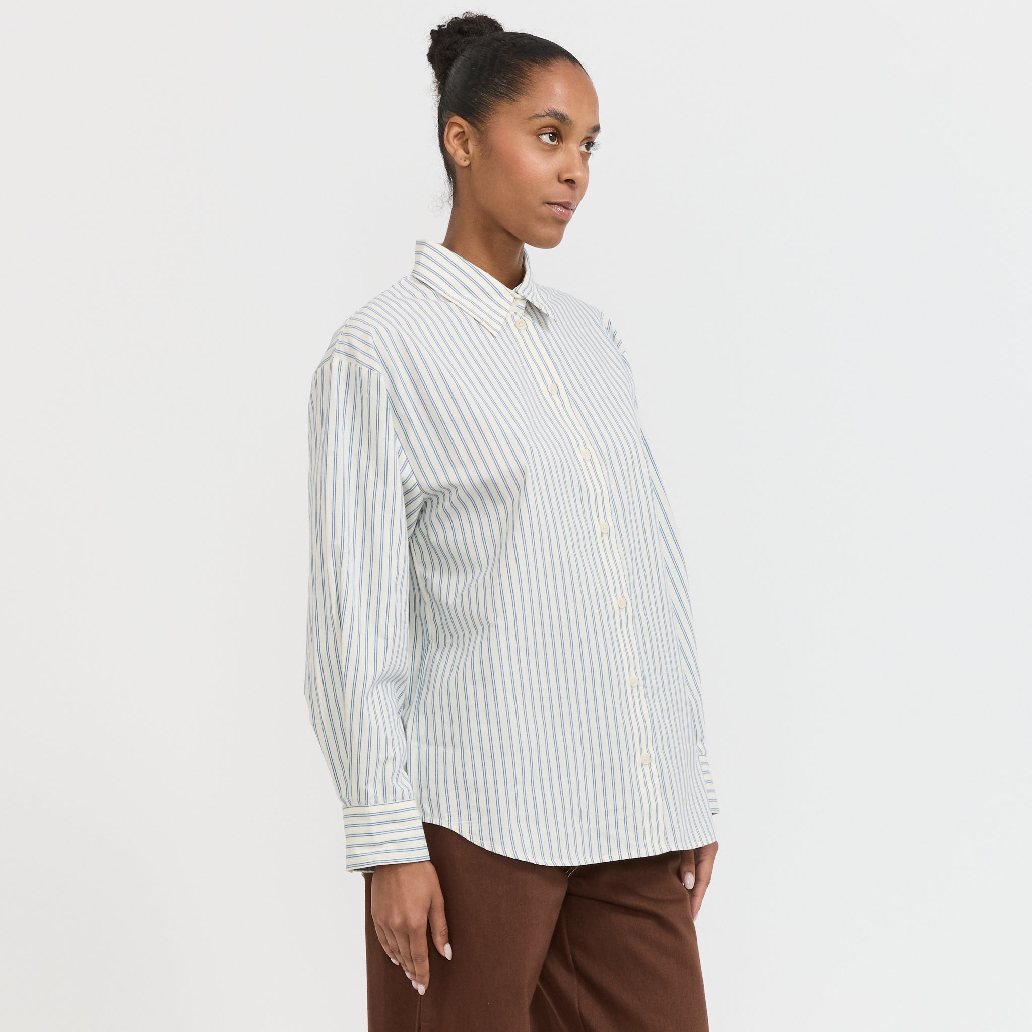 Kowtow | Maker Shirt Ticking Stripe | Maplestore