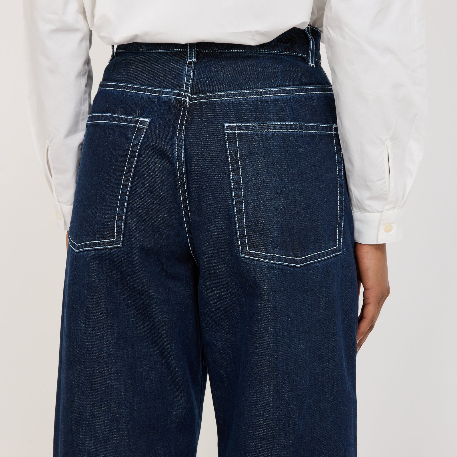 Saylor Denim Capri Jeans - Indigo