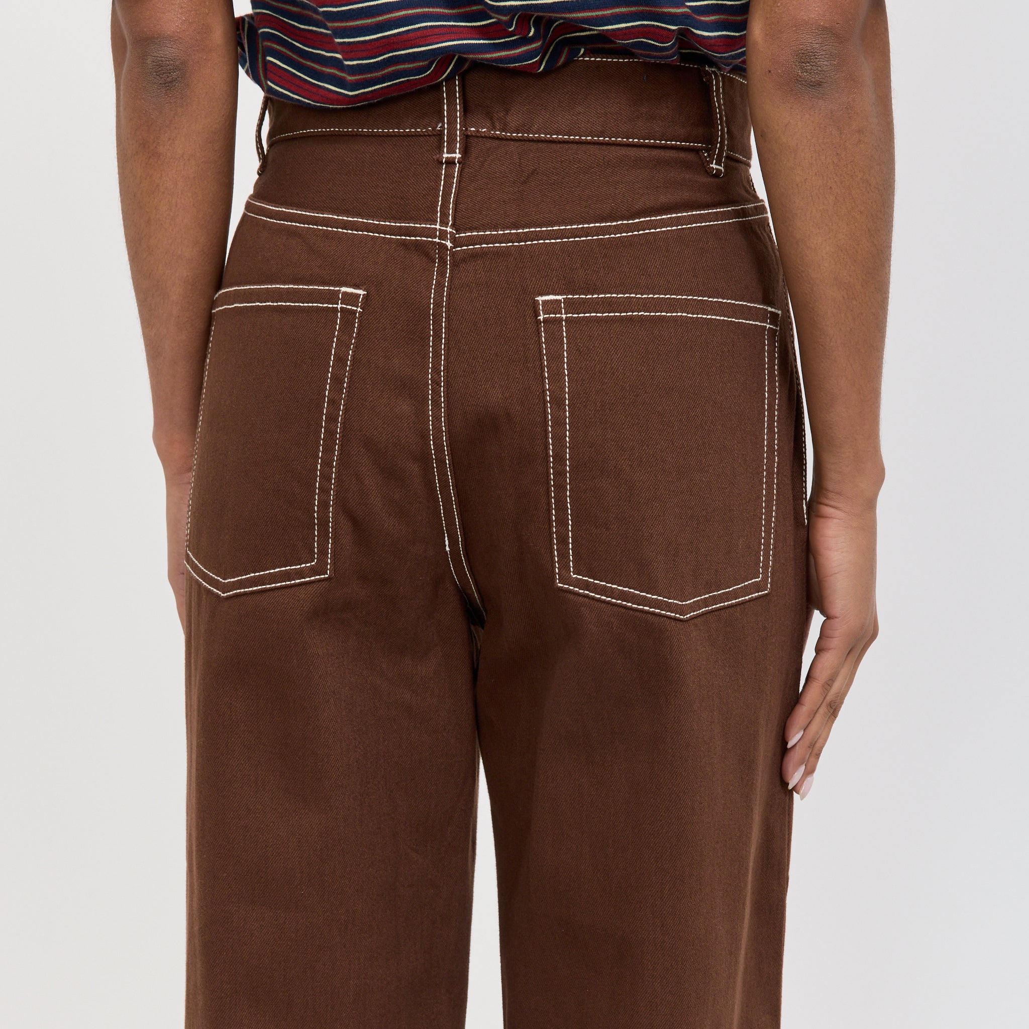 Kowtow | Unity Jeans Brown Denim | Maplestore