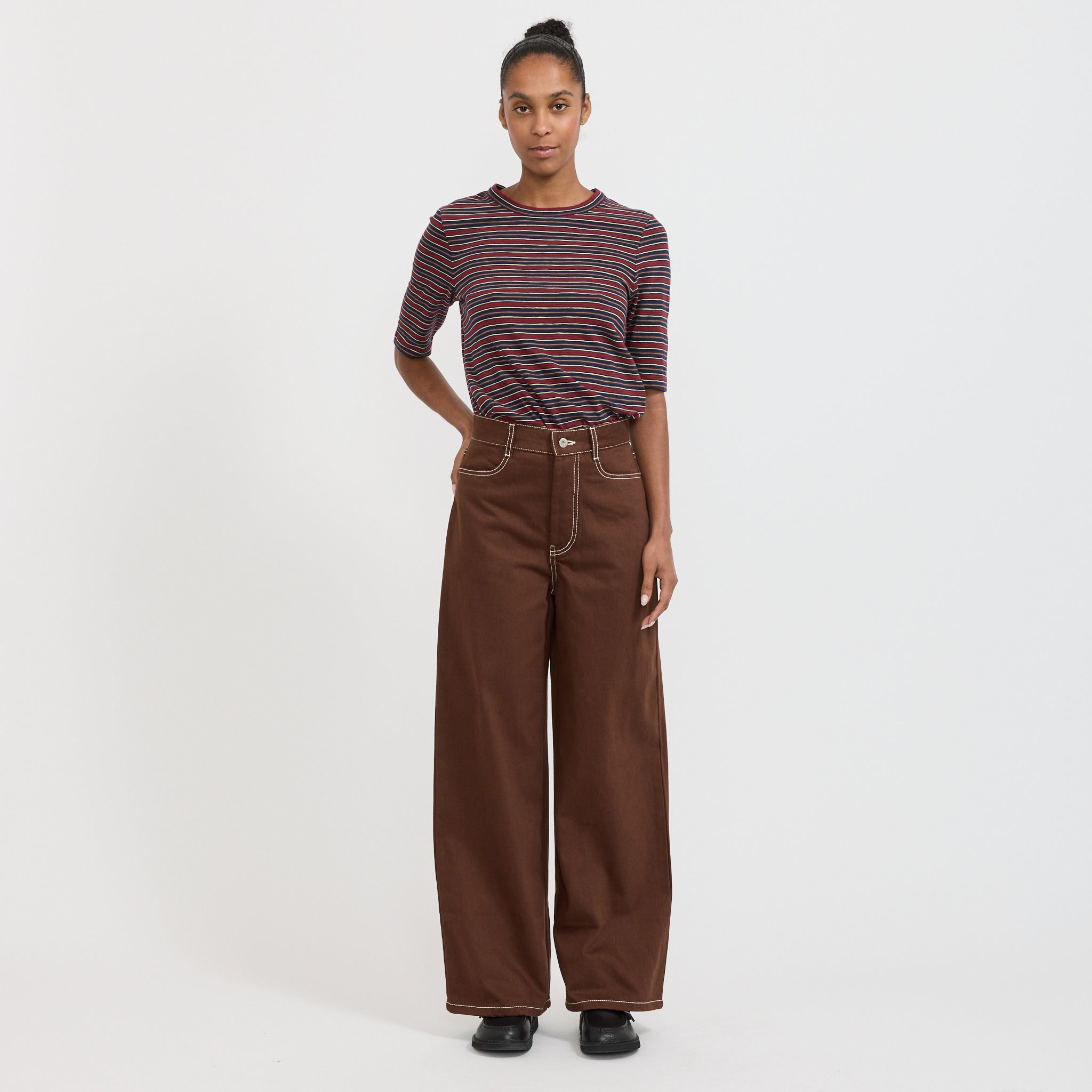 Kowtow | Unity Jeans Brown Denim | Maplestore