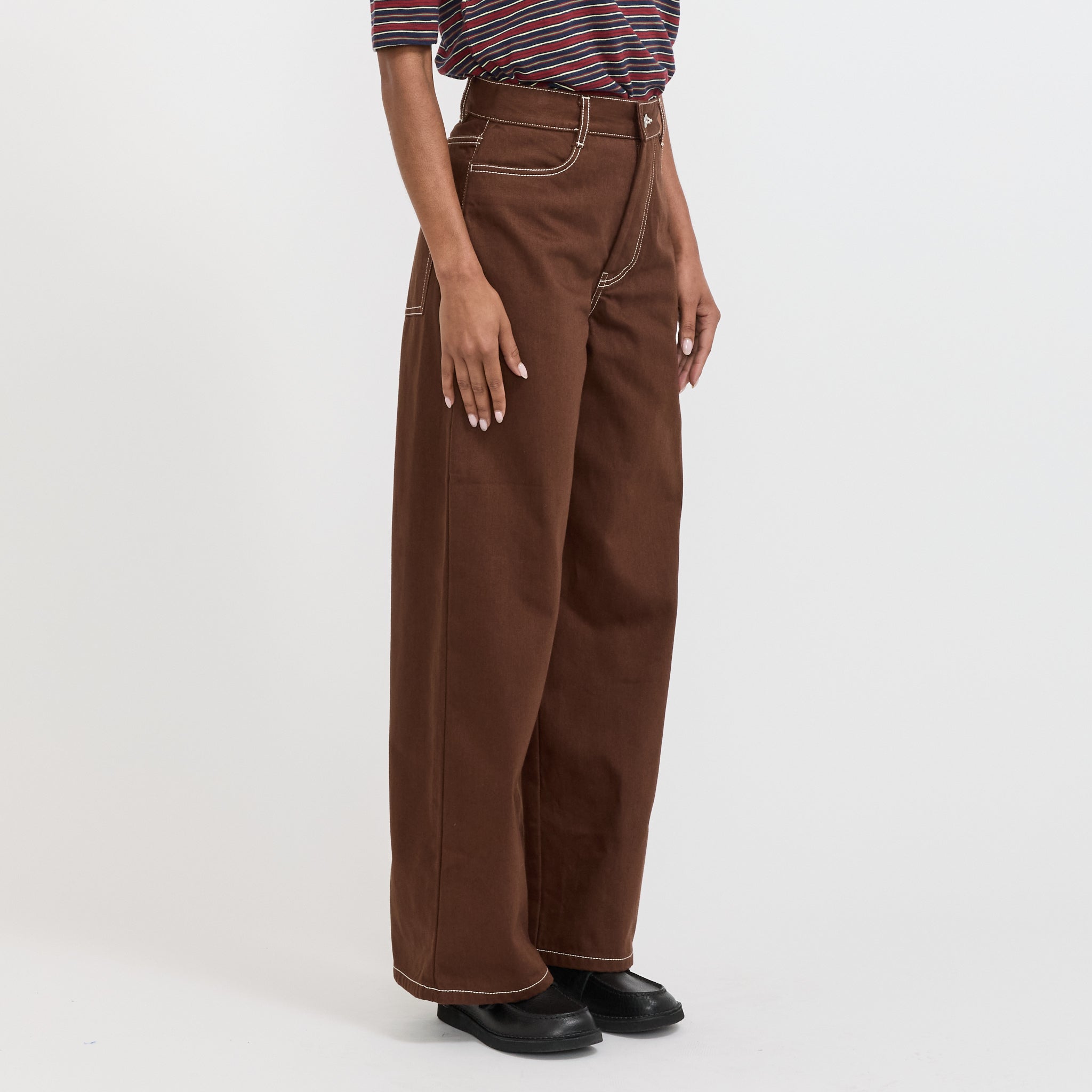 Kowtow | Unity Jeans Brown Denim | Maplestore