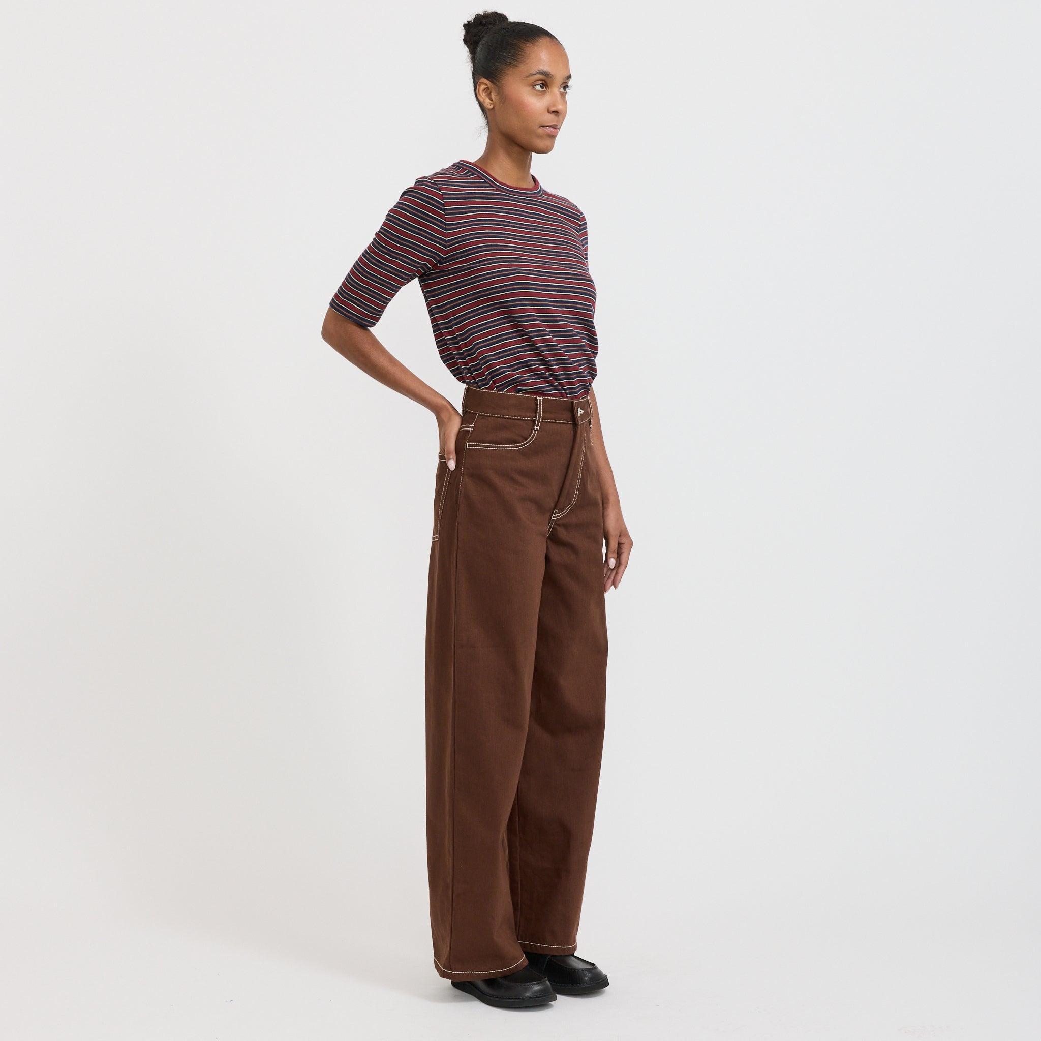 Kowtow | Unity Jeans Brown Denim | Maplestore