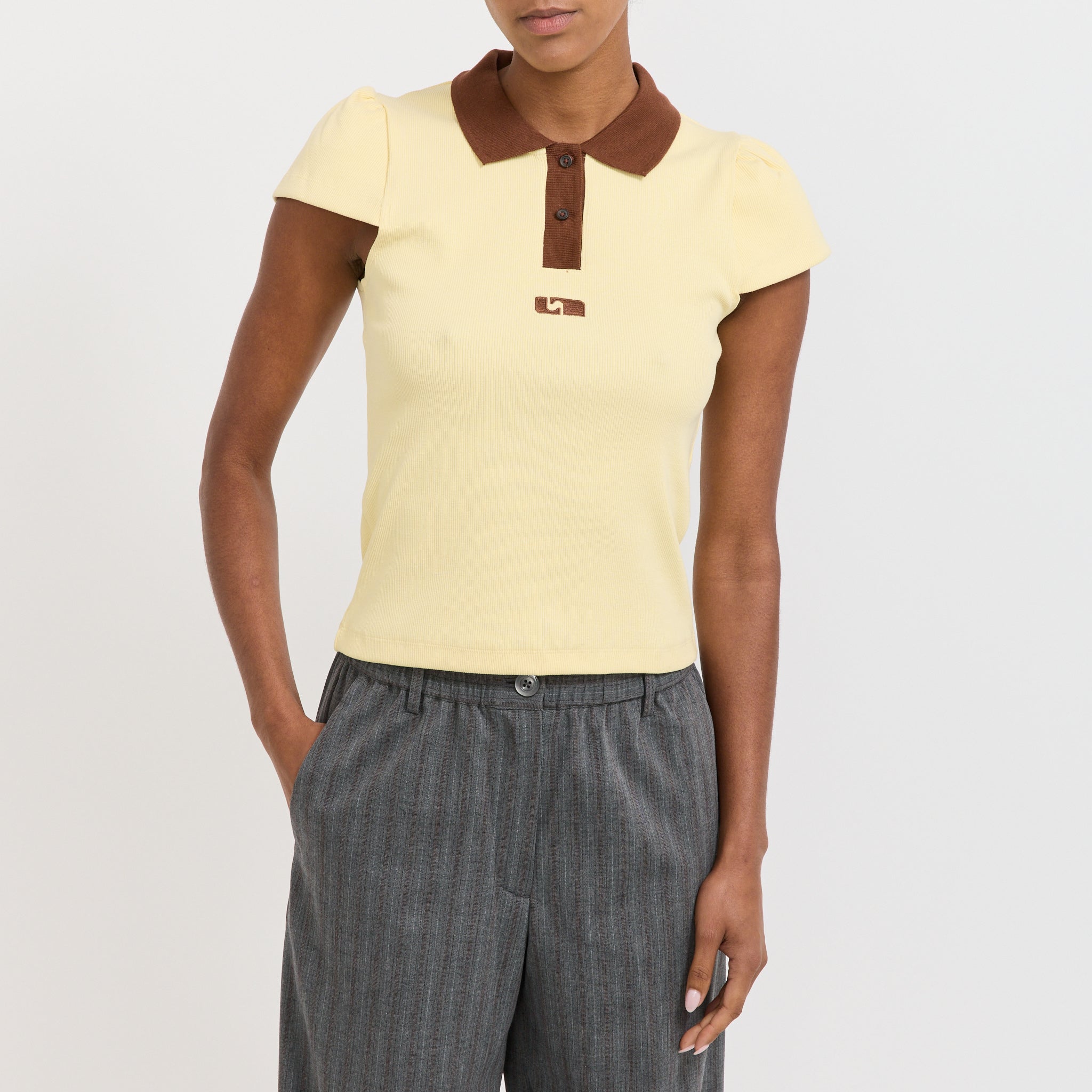 Laagam | Erya Polo T-Shirt Butter | Maplestore