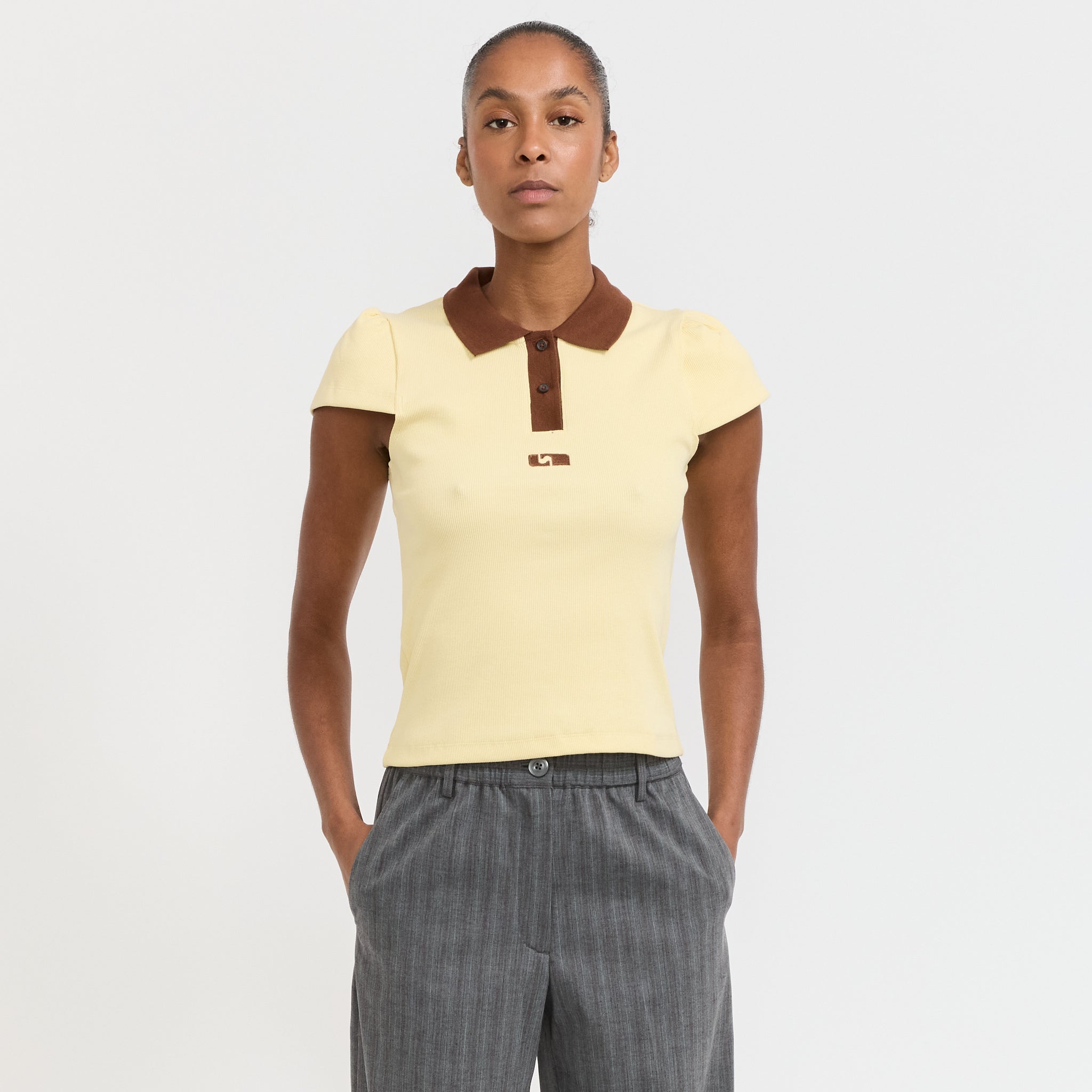 Laagam | Erya Polo T-Shirt Butter | Maplestore