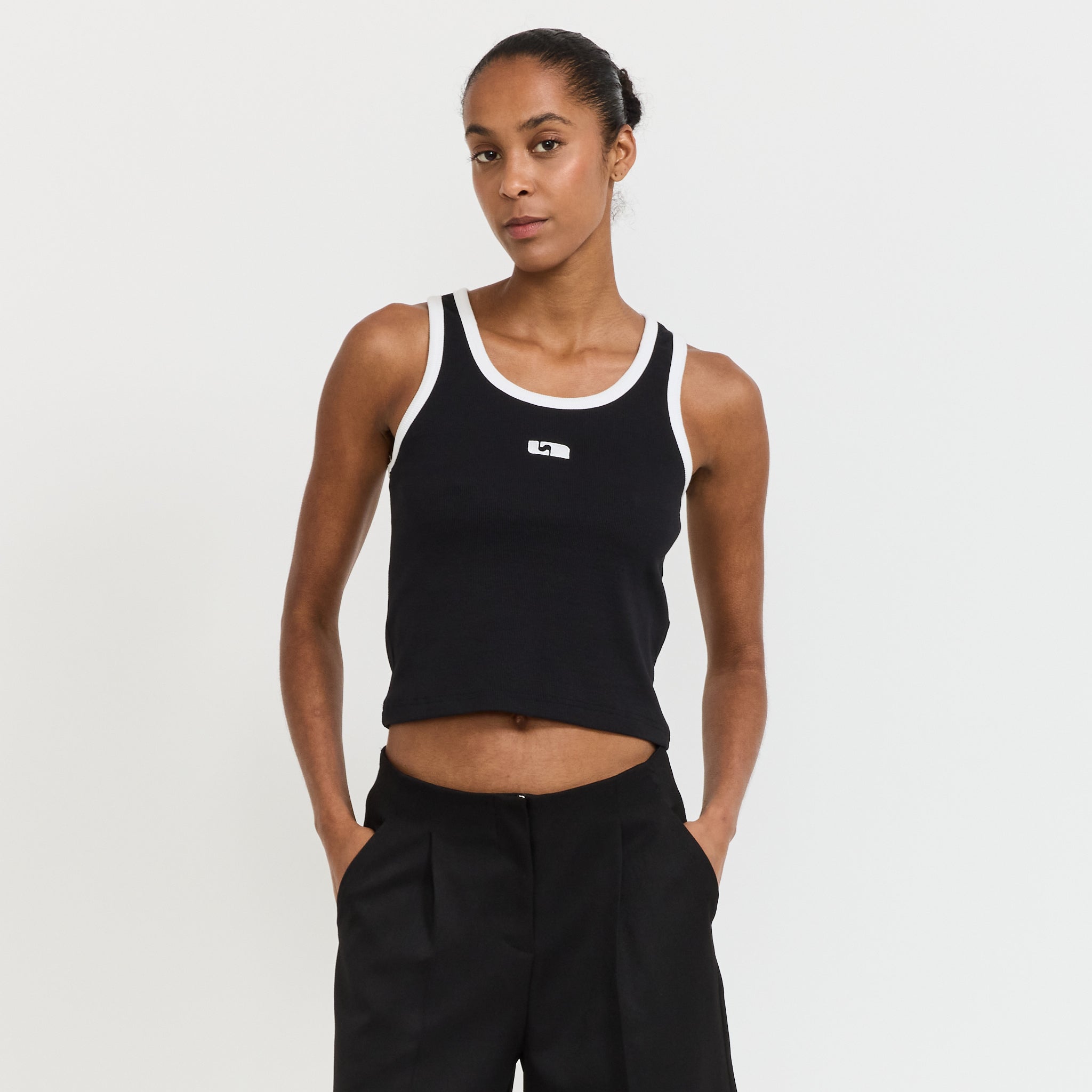 Kelsi Tank Top Black