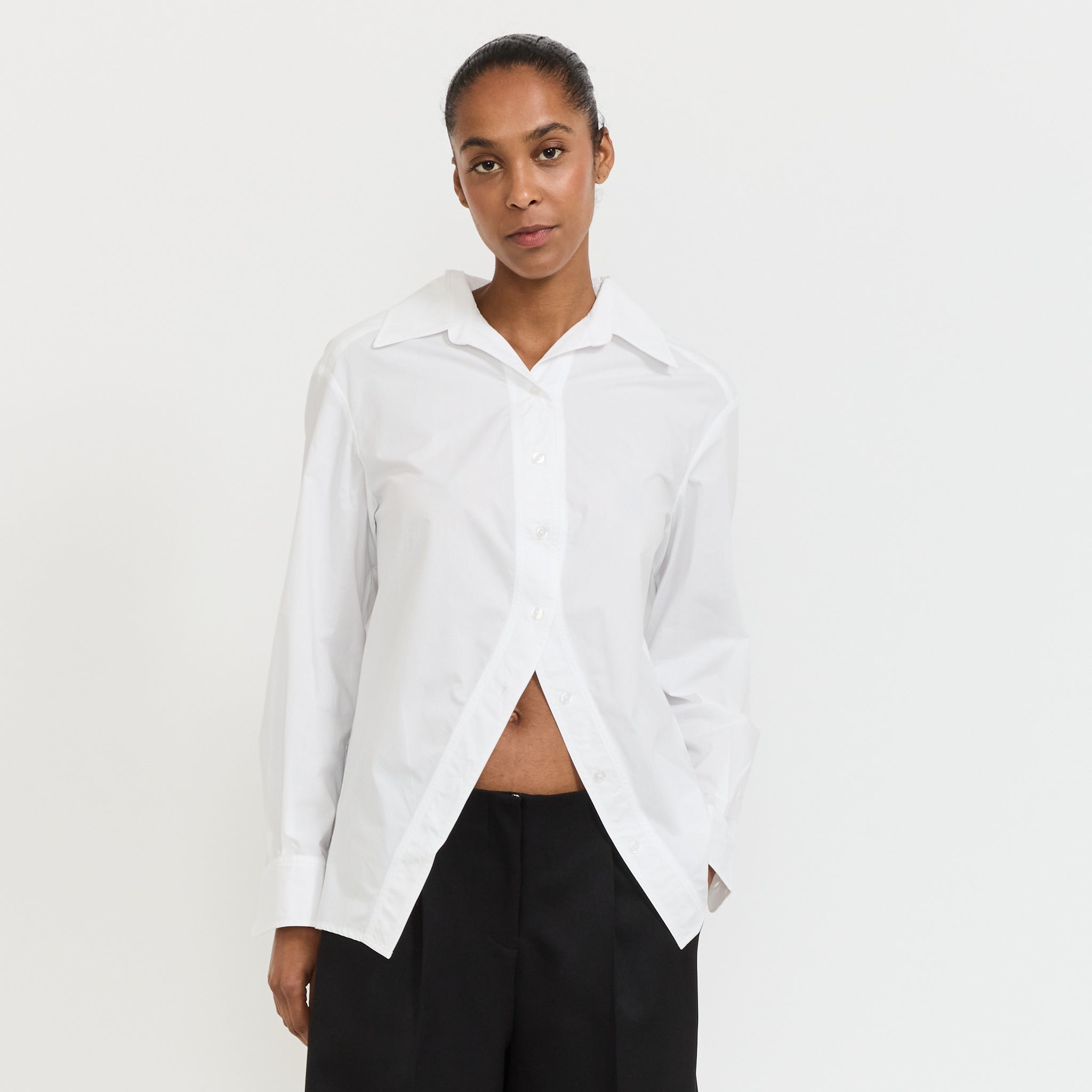 No Boyfriend Shirt White