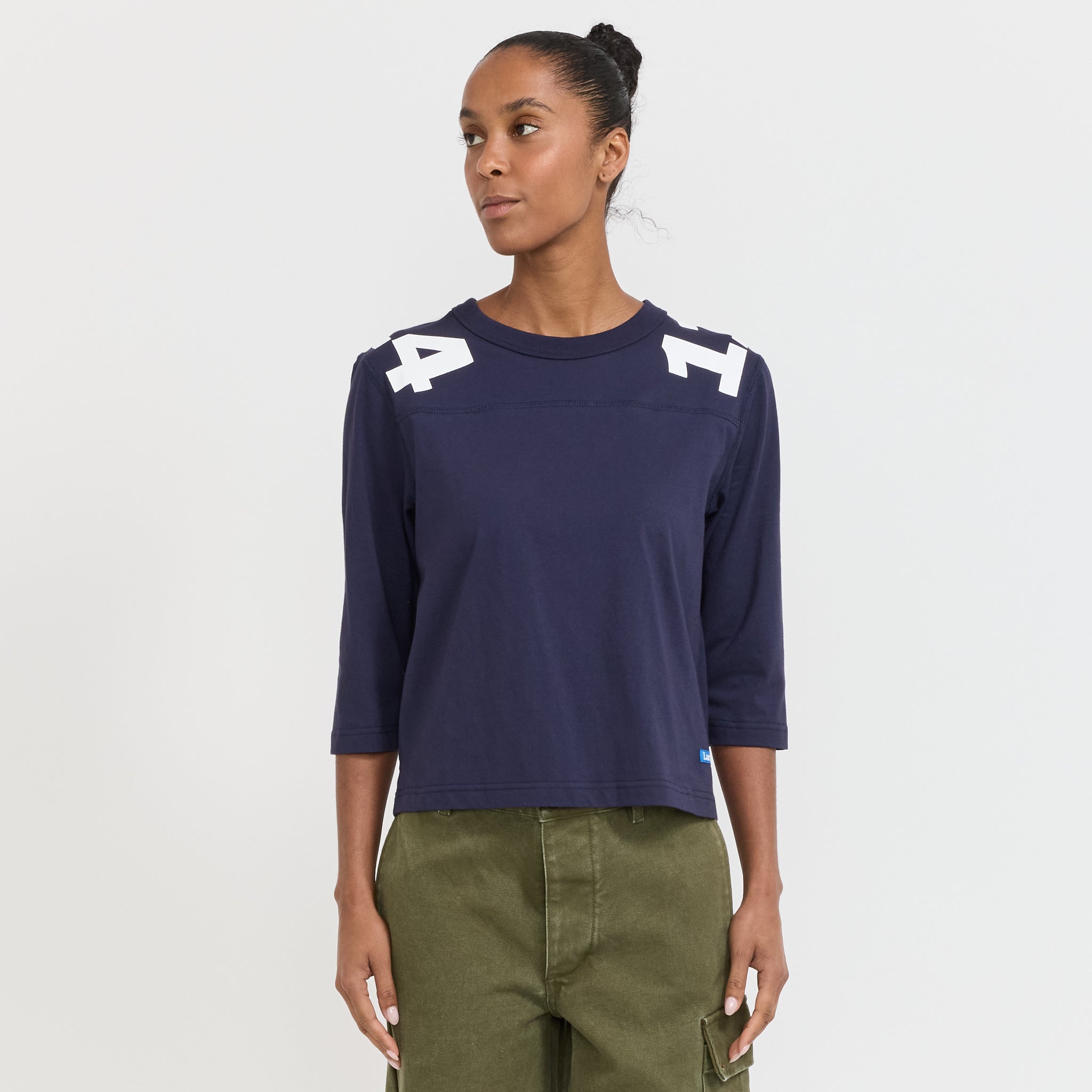 Larriet | Women's Argon Tee Navy | Maplestore