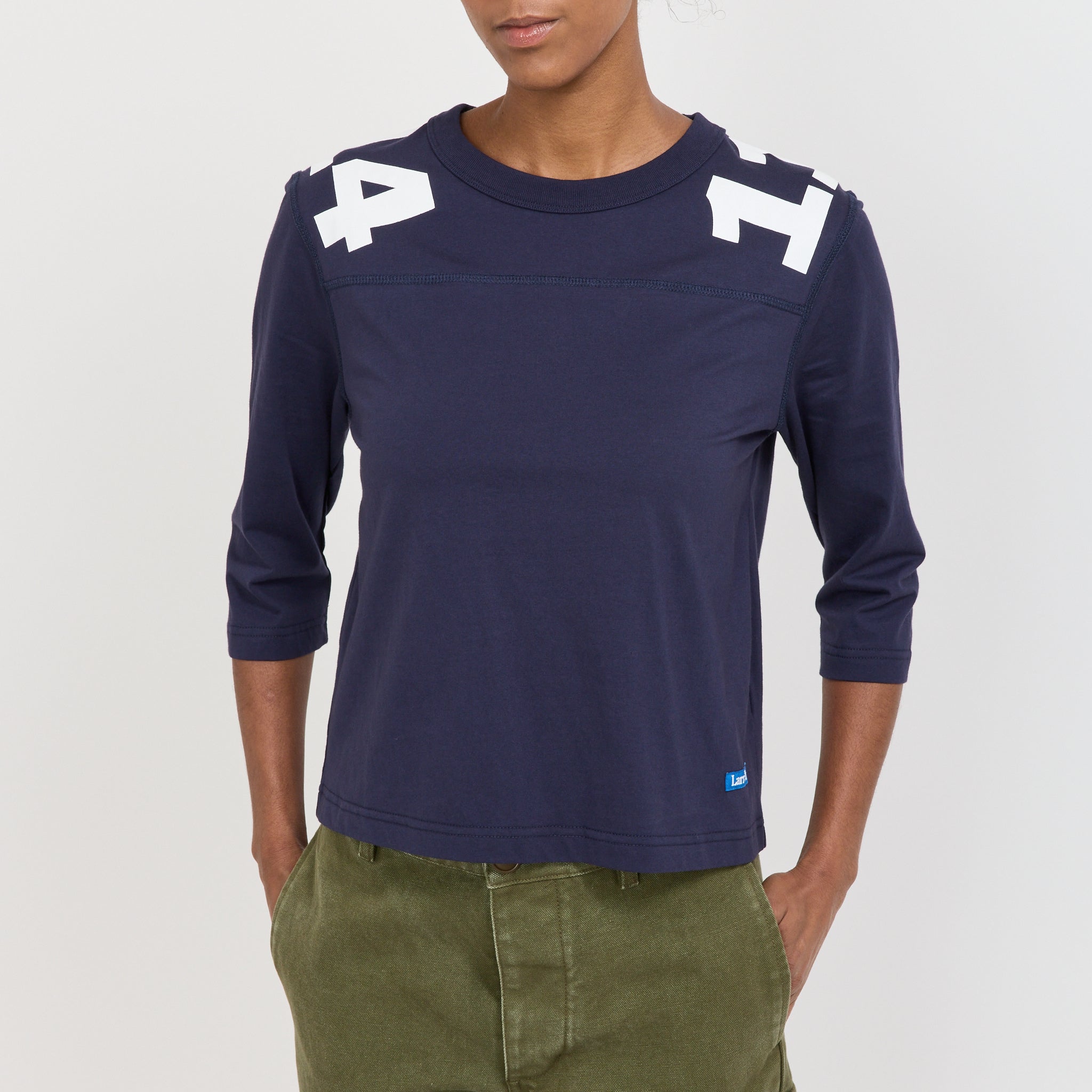 Larriet | Women's Argon Tee Navy | Maplestore