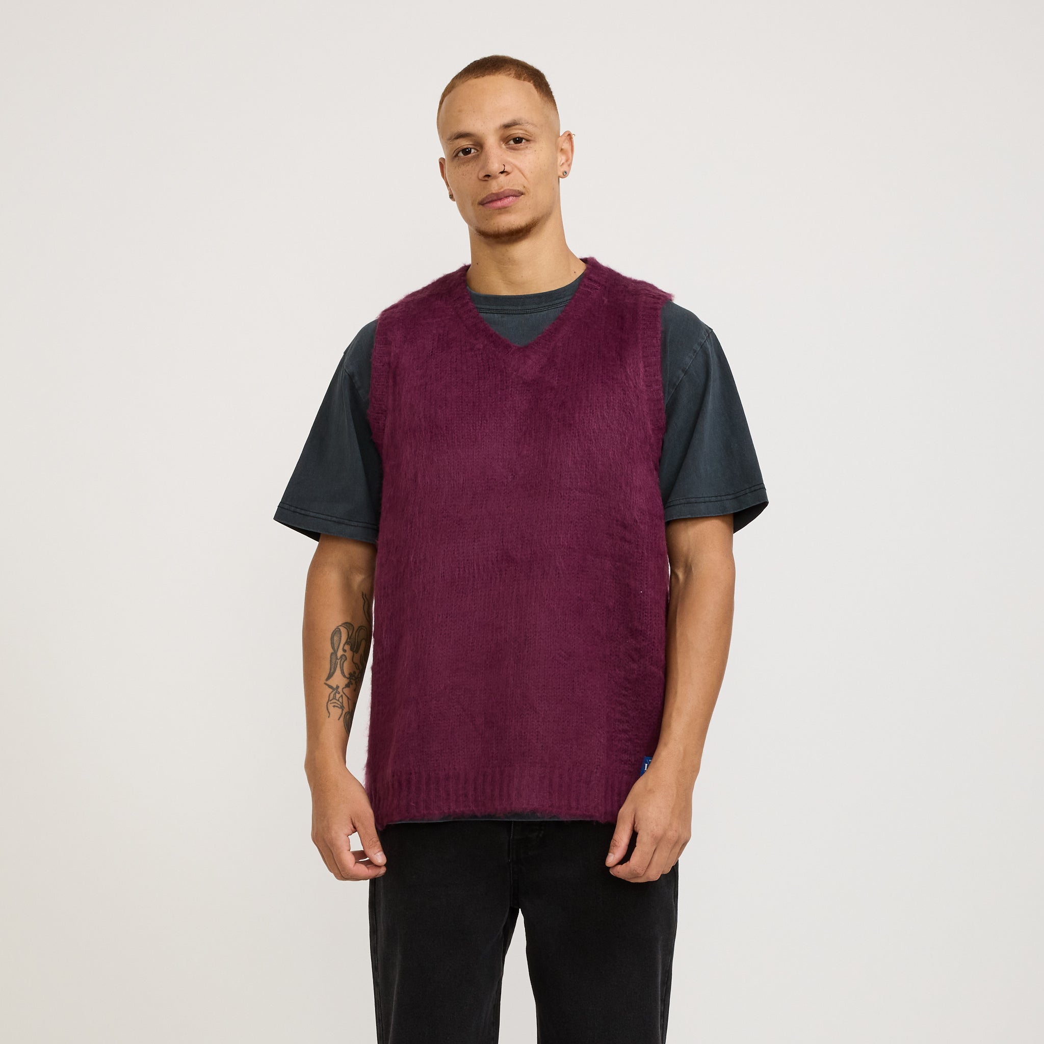 Larriet | Bison Vest Purple | Maplestore