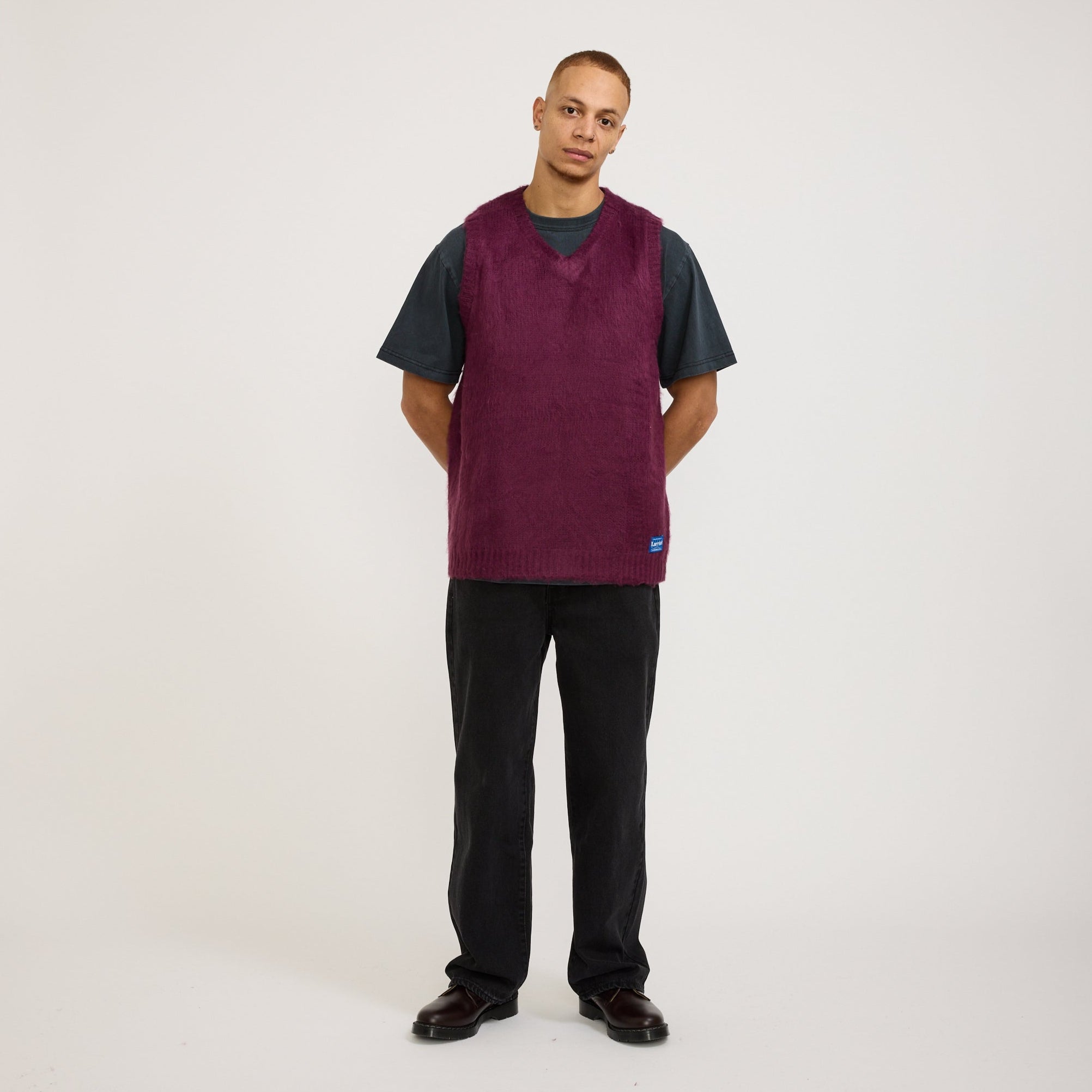 Larriet | Bison Vest Purple | Maplestore