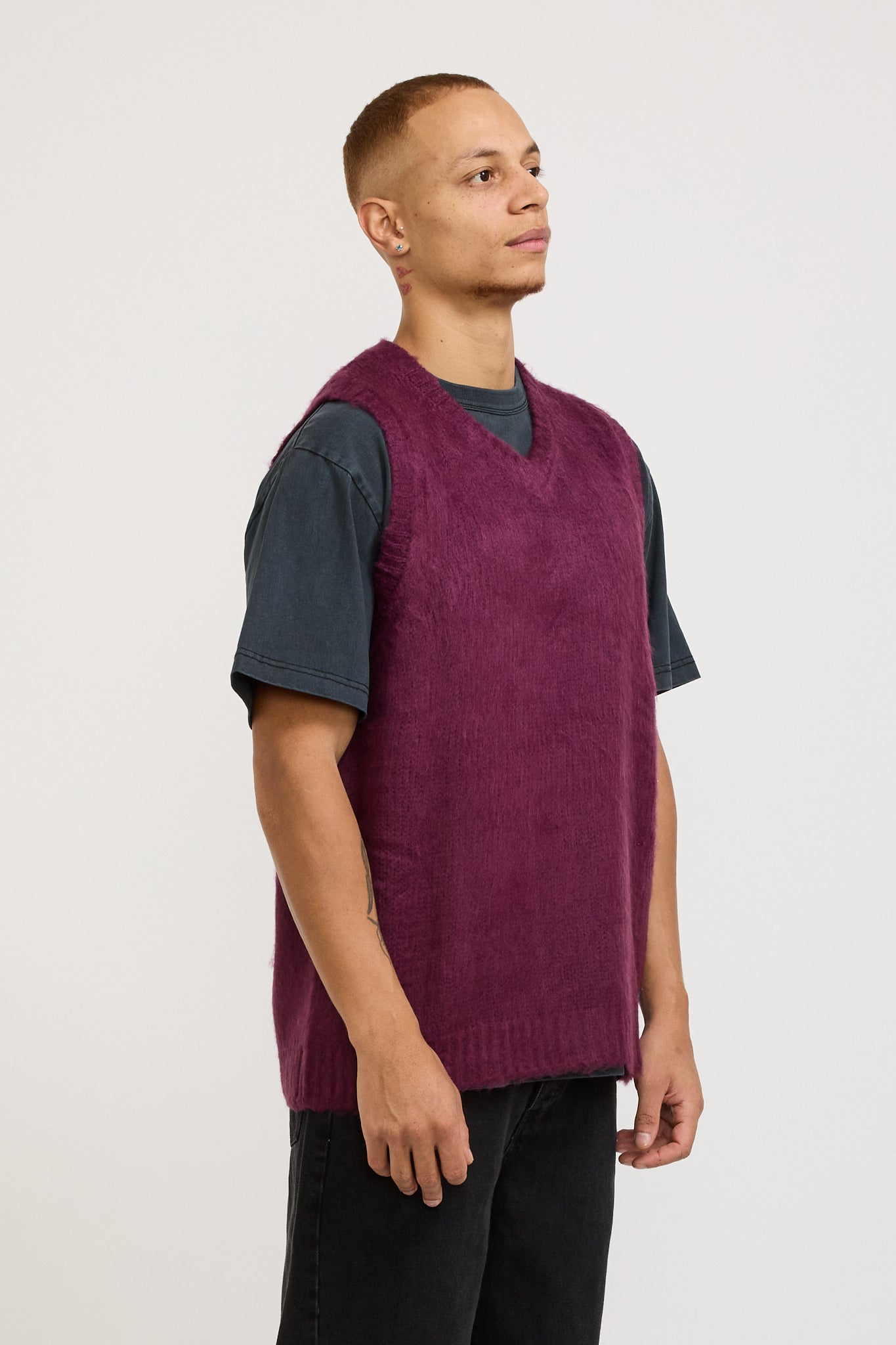 Larriet | Bison Vest Purple | Maplestore