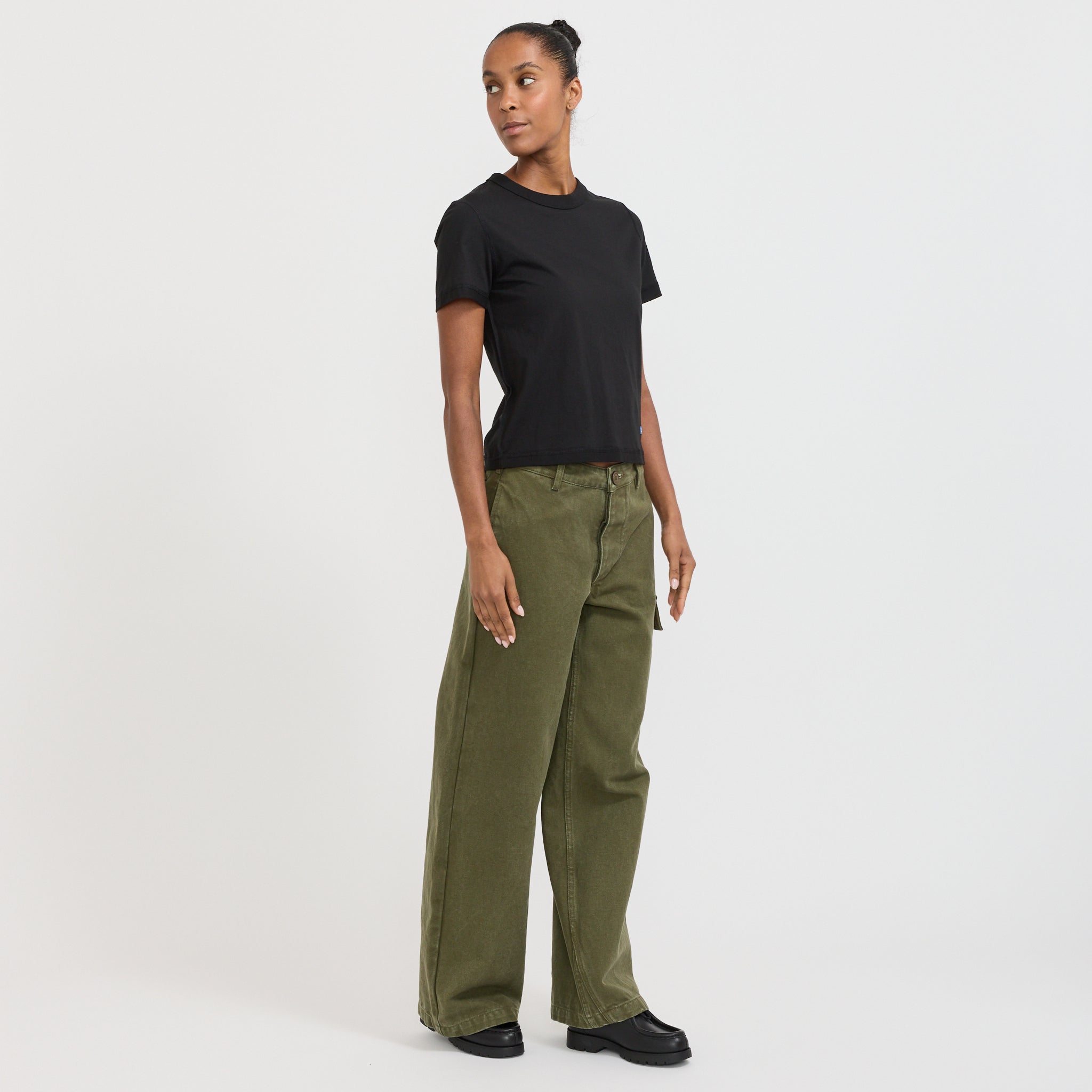 Larriet | Womens Blind Tee Black | Maplestore