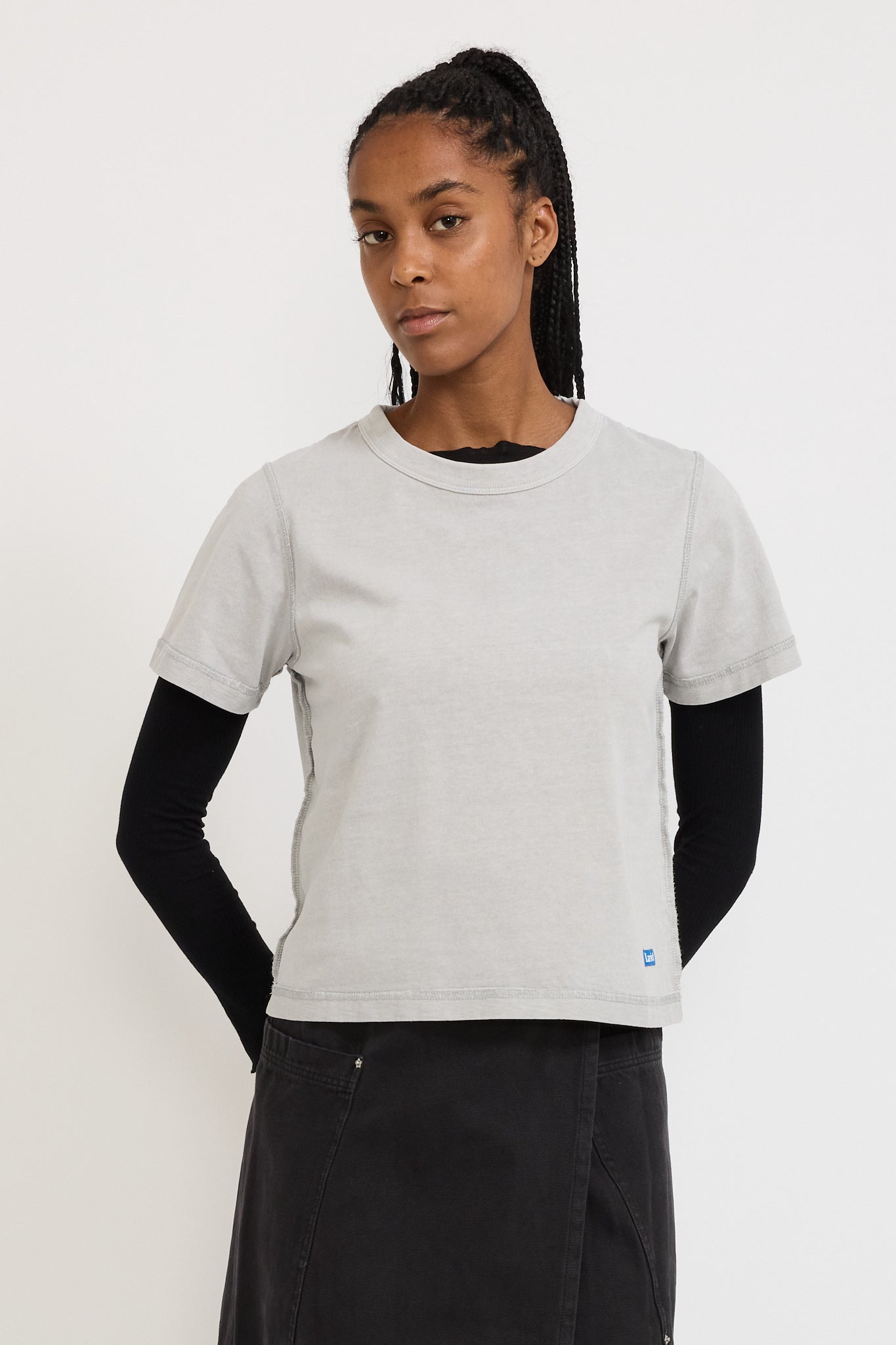 Womens Blind Tee Grey