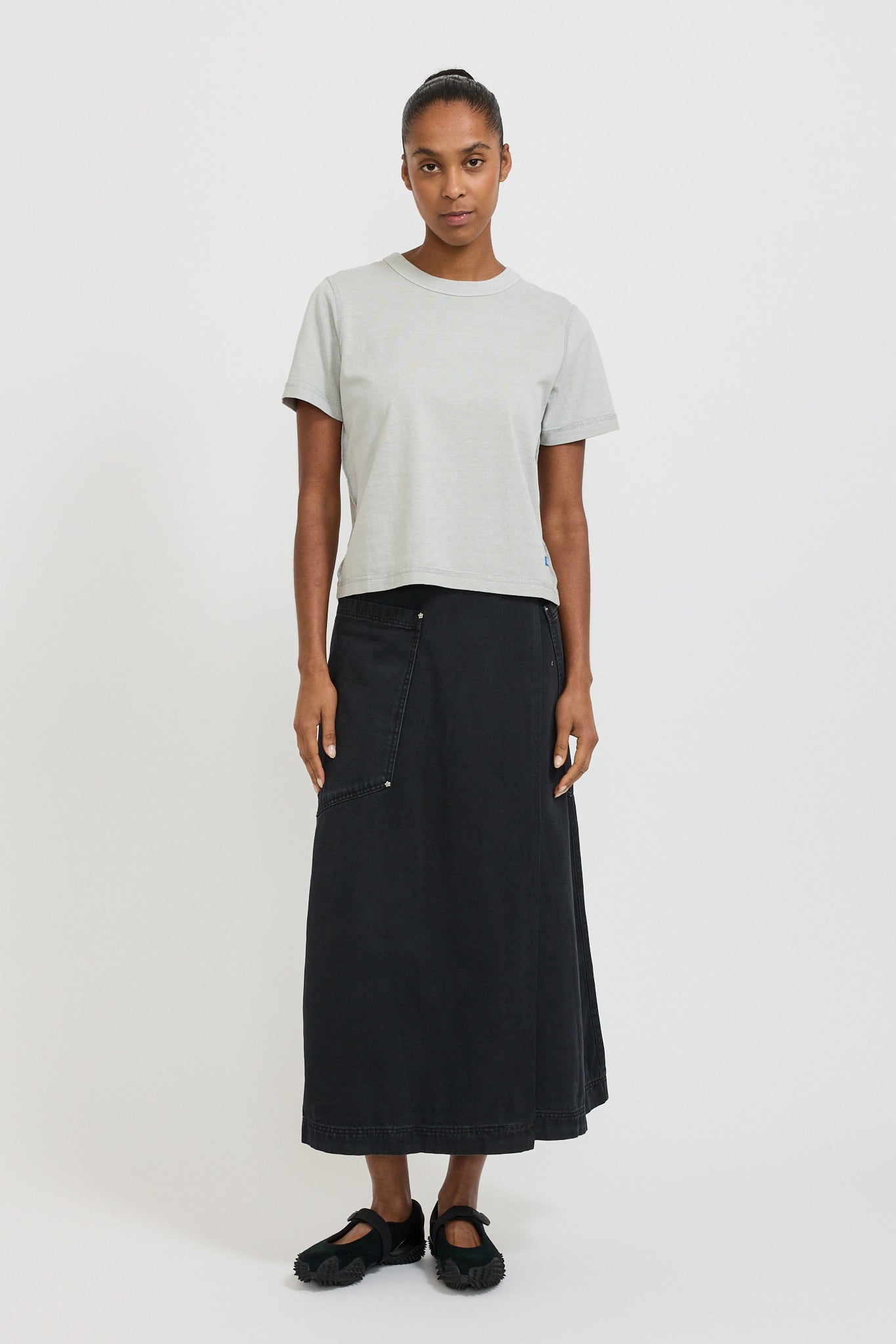 Womens Blind Tee Grey