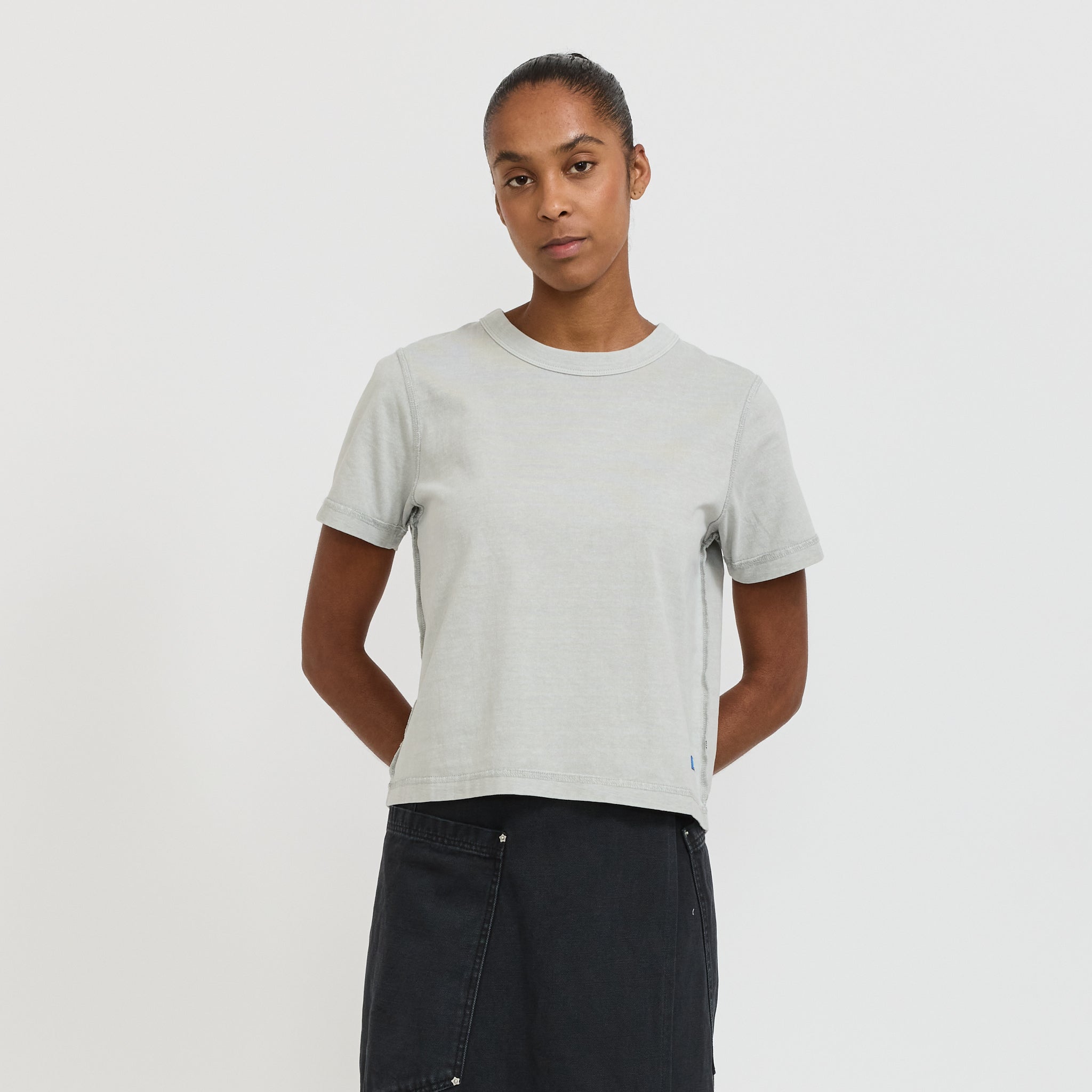 Womens Blind Tee Grey