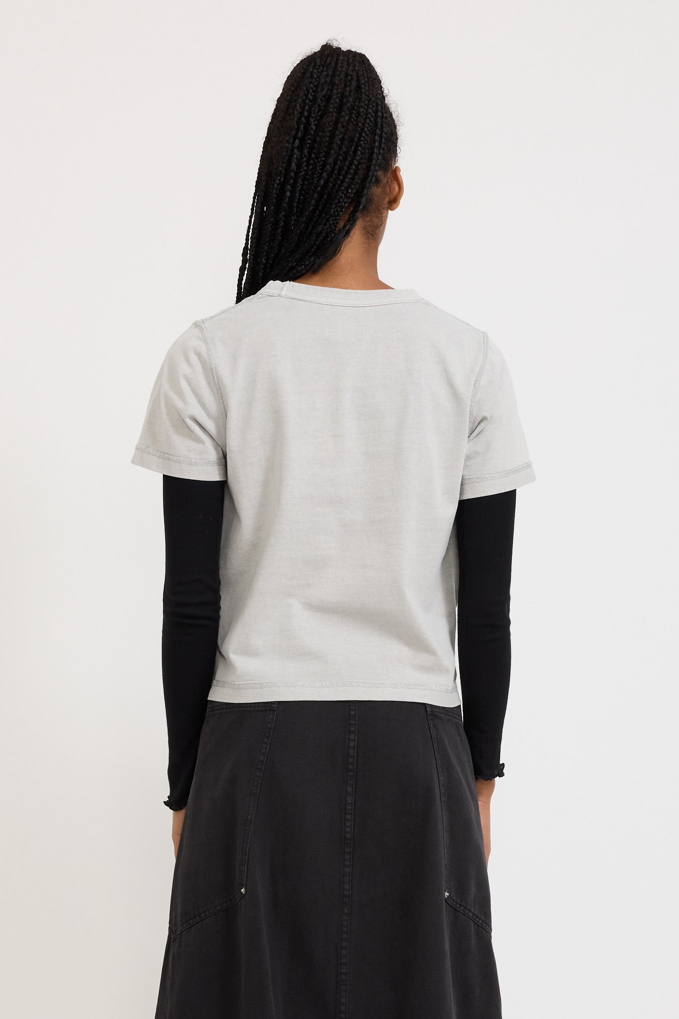 Womens Blind Tee Grey