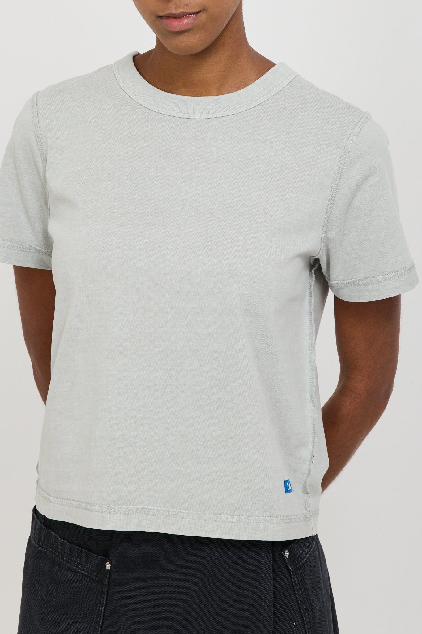 Larriet | Womens Blind Tee Grey | Maplestore