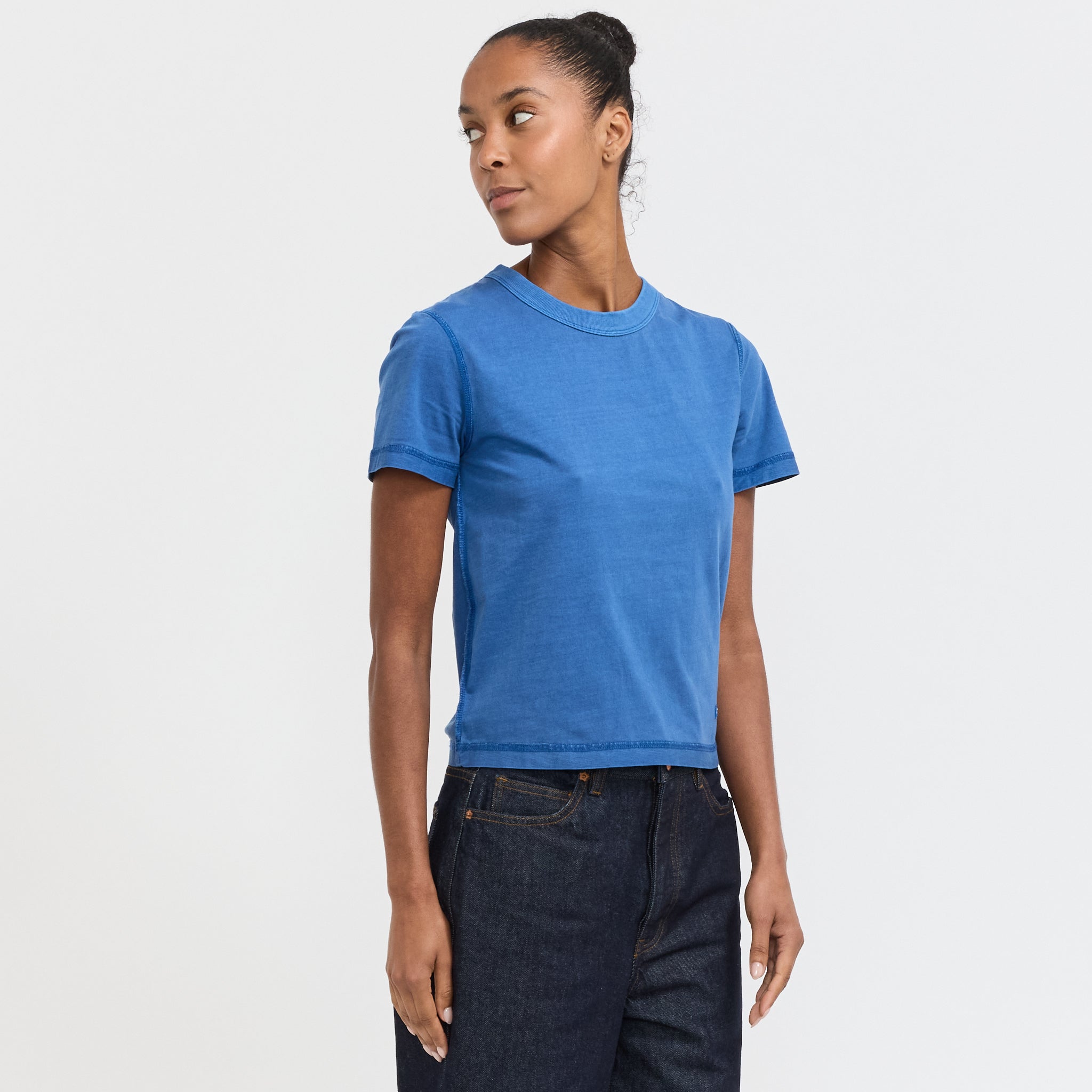 Womens Blind Tee Larriet Blue