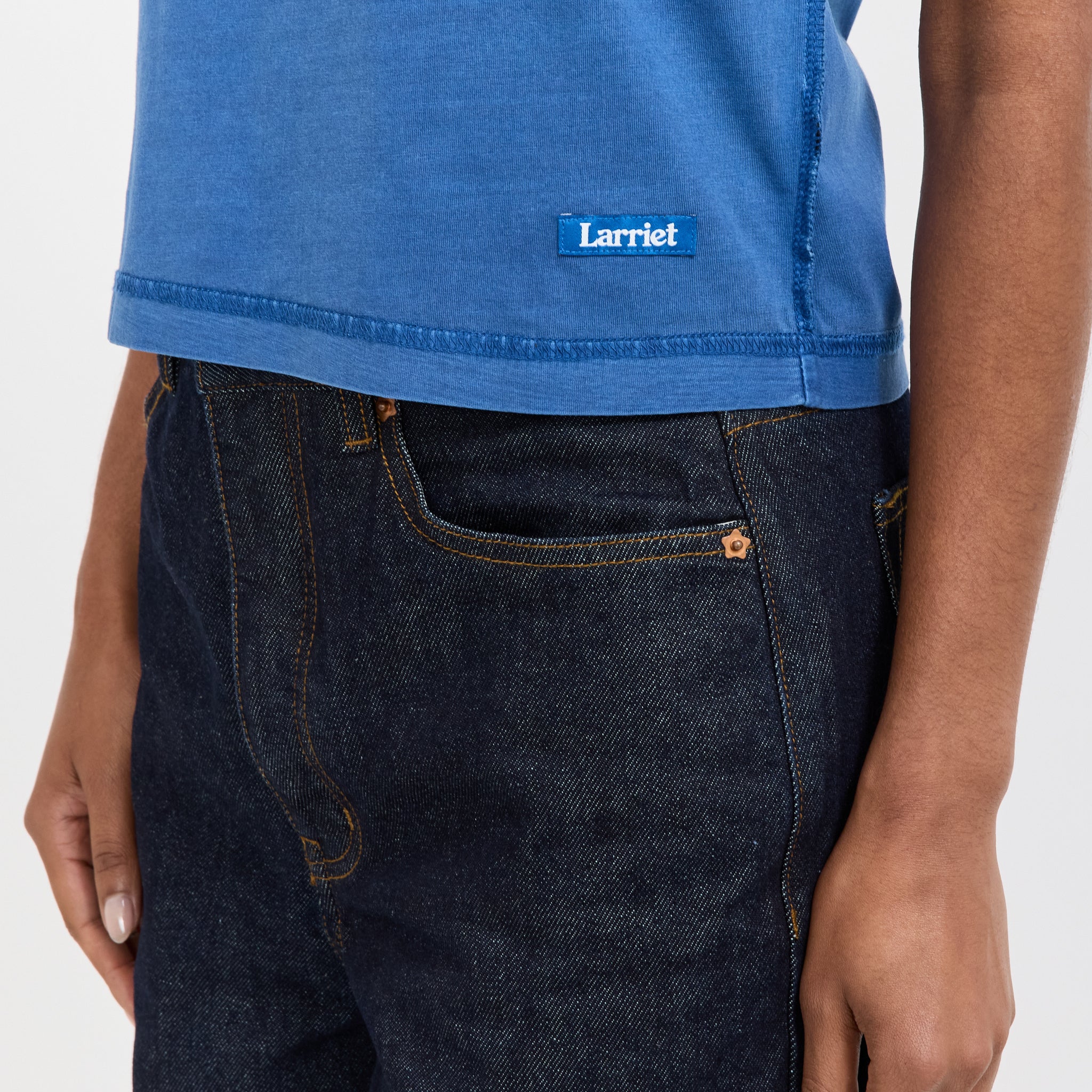 Womens Blind Tee Larriet Blue