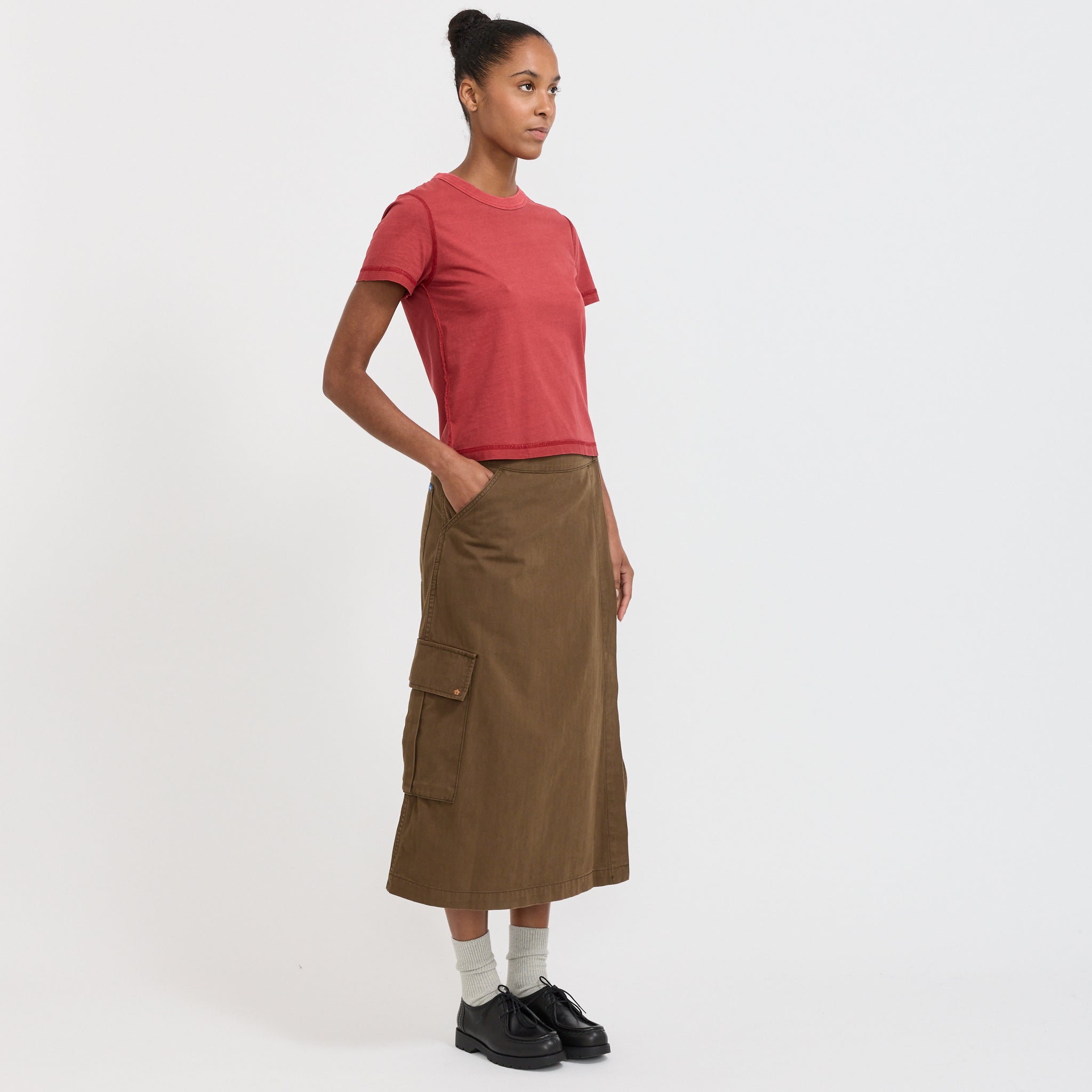 Womens Blind Tee Red
