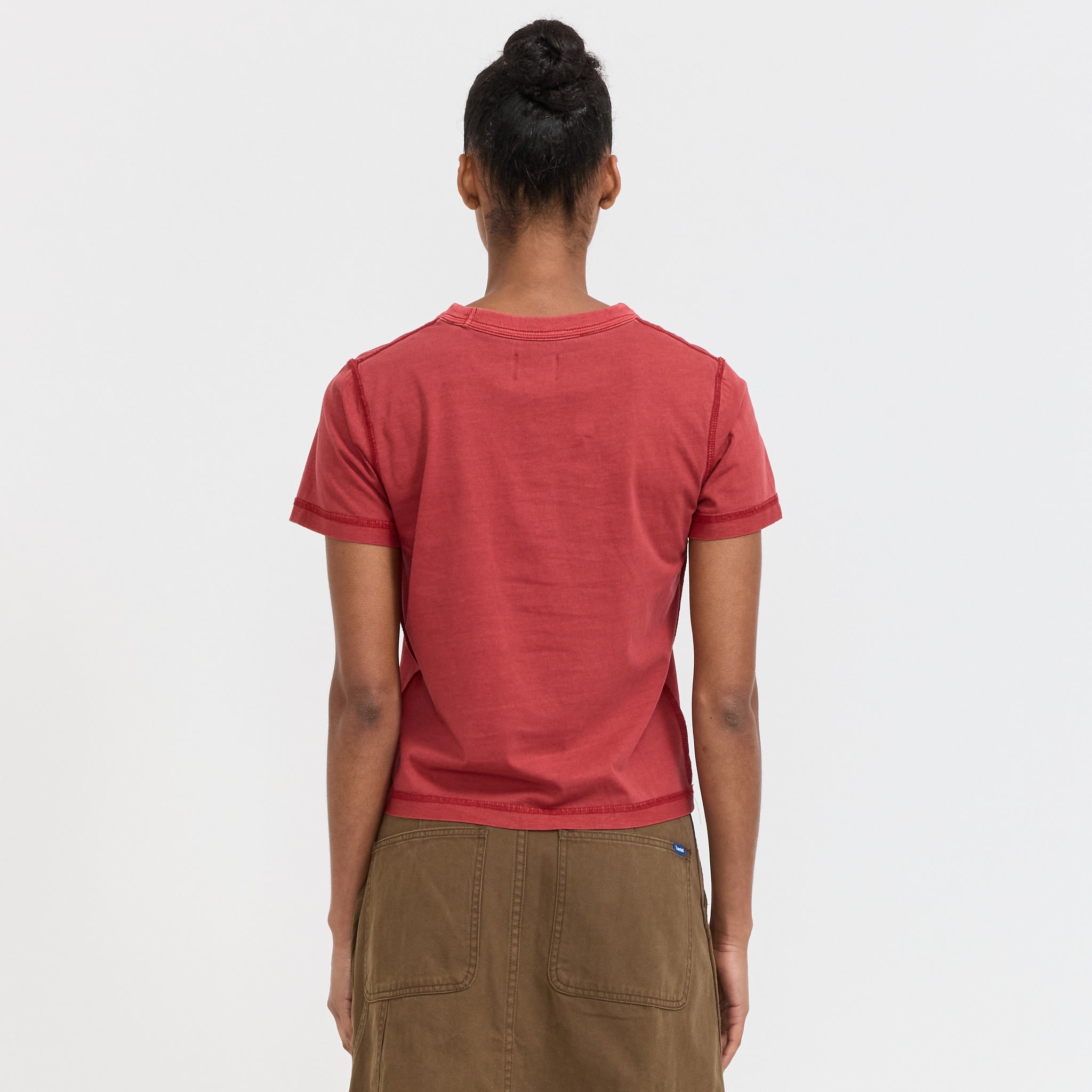 Womens Blind Tee Red